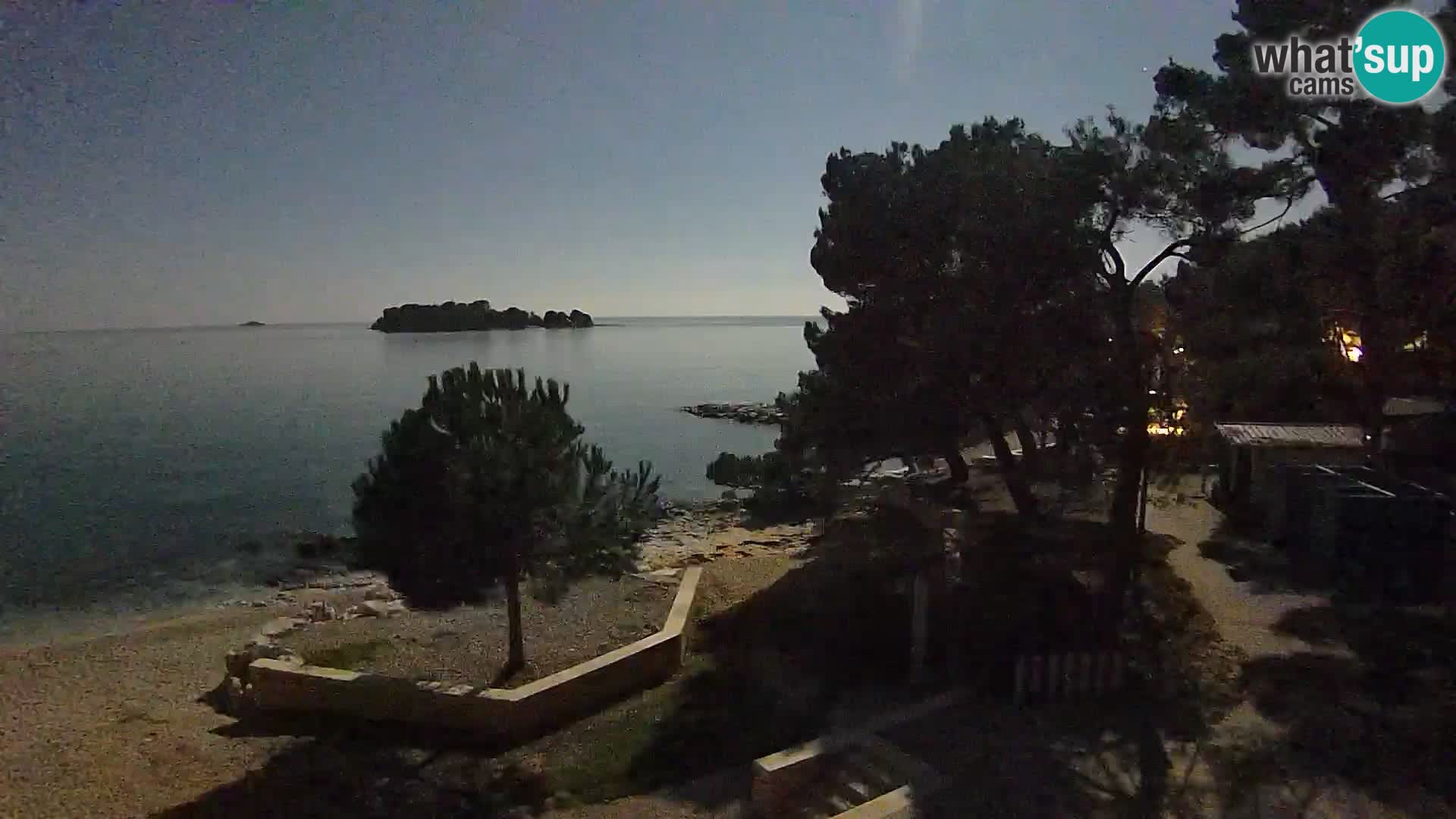 Webcam Spiaggia Borik a Rovigno – Istria