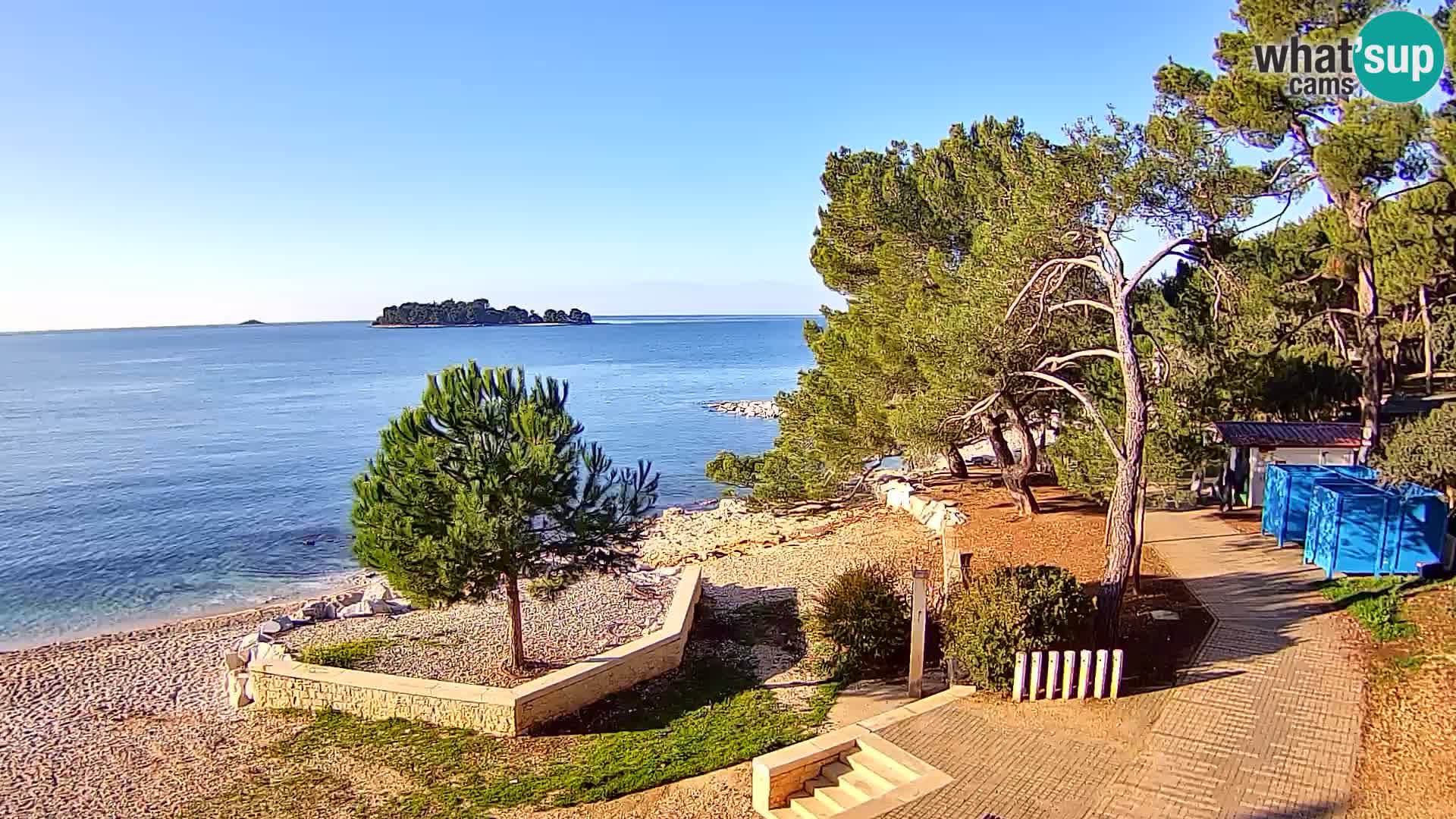 Webcam Borik Strand Rovinj – Istrien