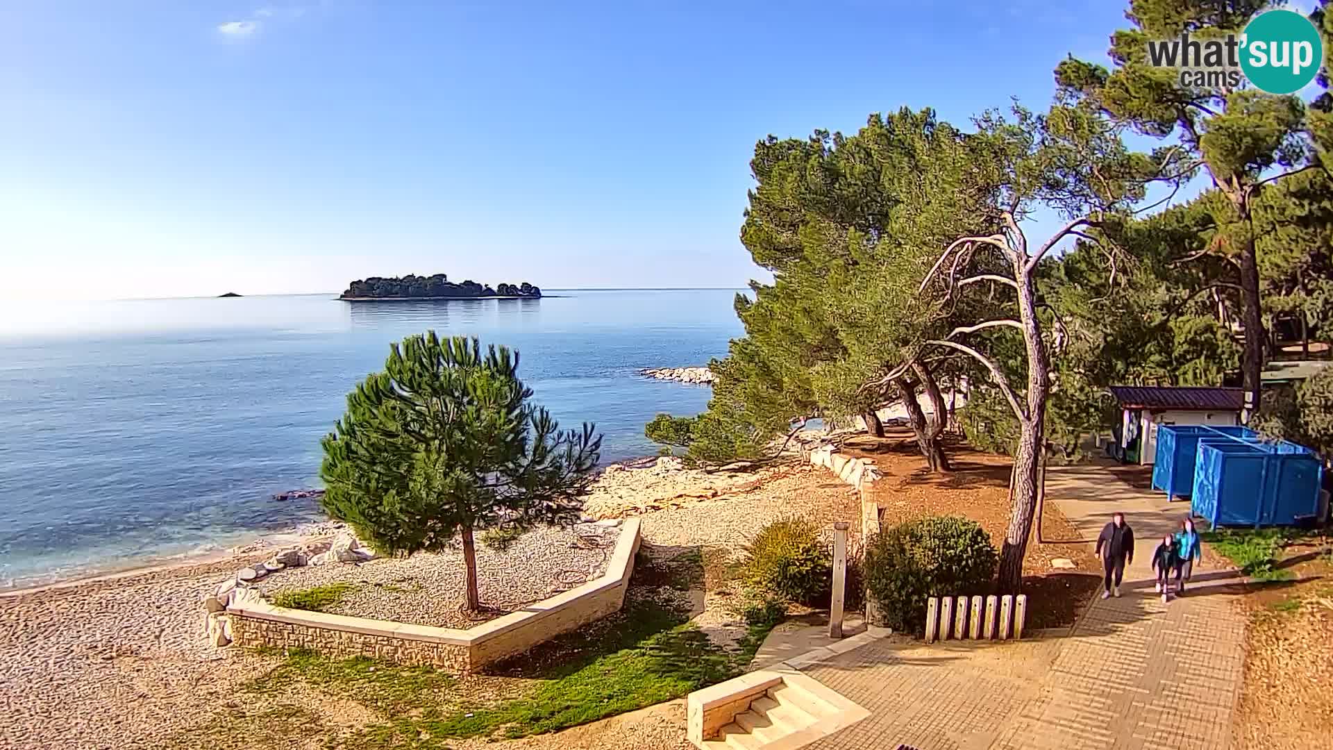 Webcam Borik Strand Rovinj – Istrien