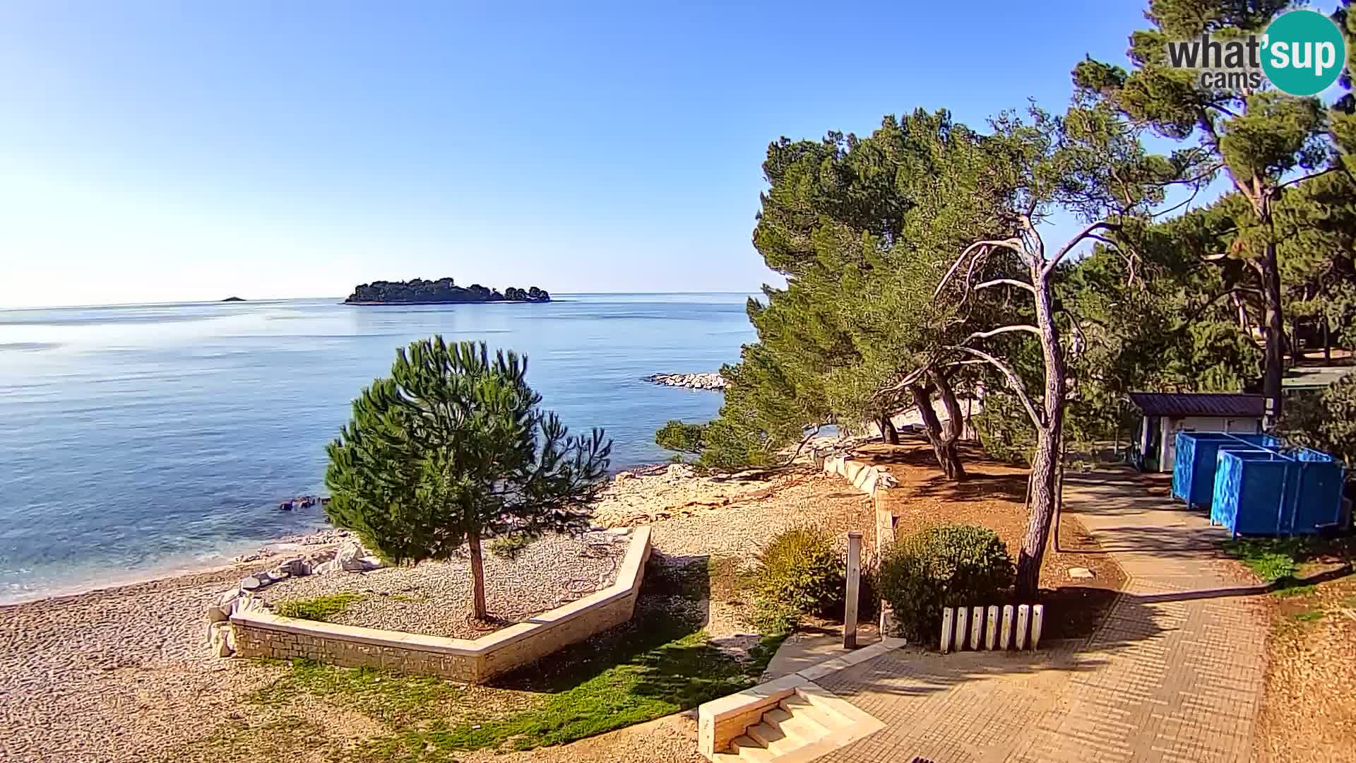 Webcam Borik Strand Rovinj – Istrien