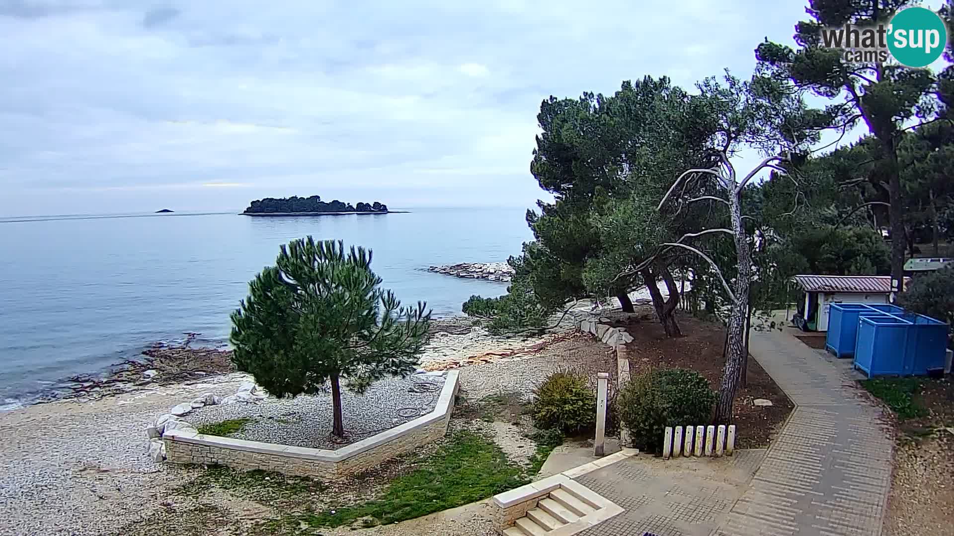 Web kamera Borik plaža Rovinj – Istra