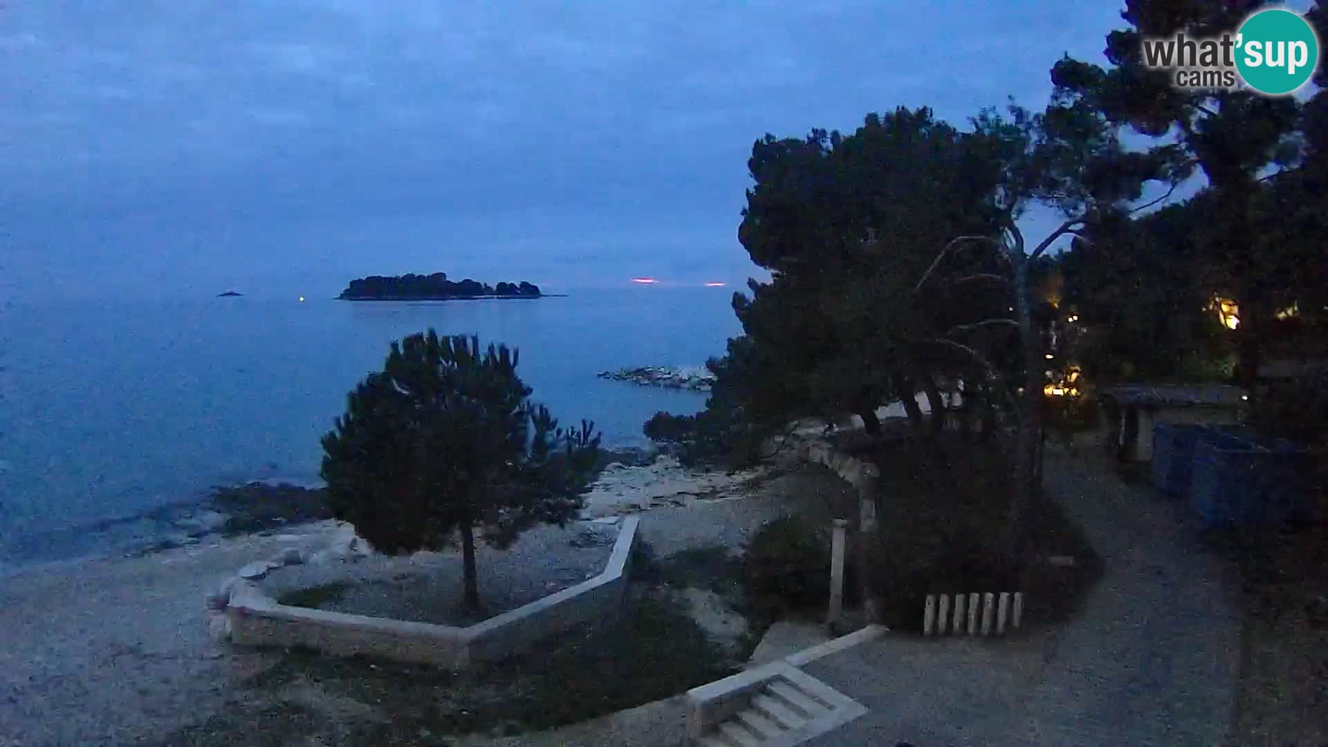 Camera en vivo Borik playa Rovinj – Istria