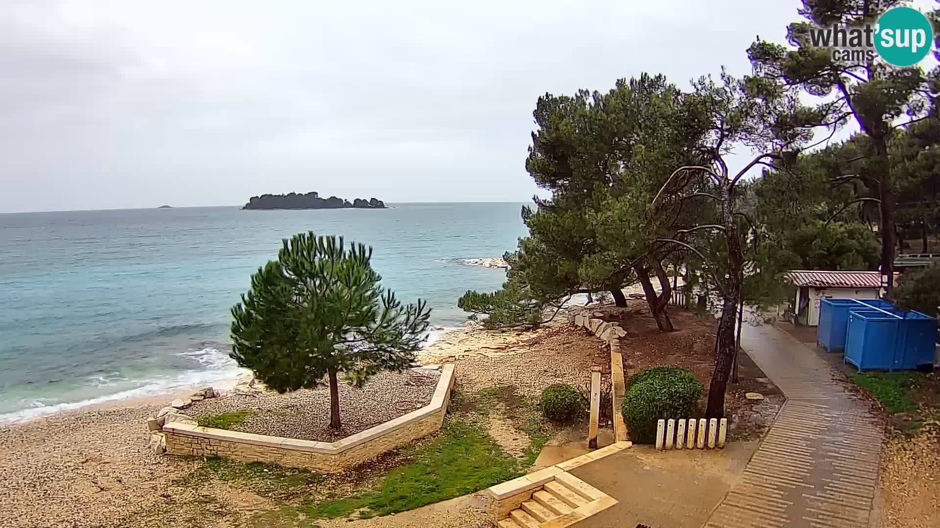 Camera en vivo Borik playa Rovinj – Istria