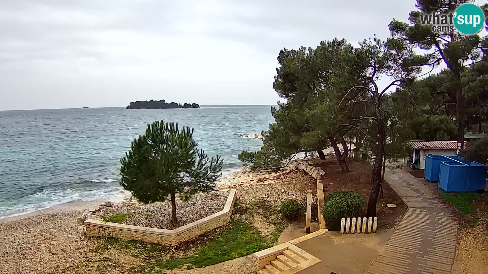Livecam Borik plage Rovinj – Istrie