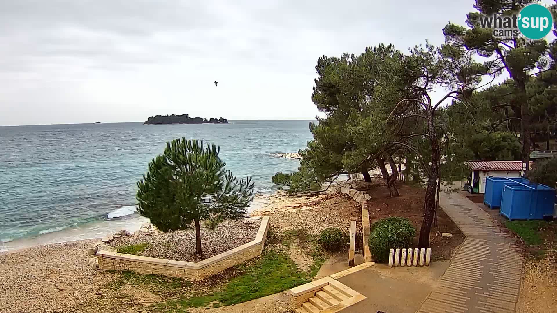 Camera en vivo Borik playa Rovinj – Istria