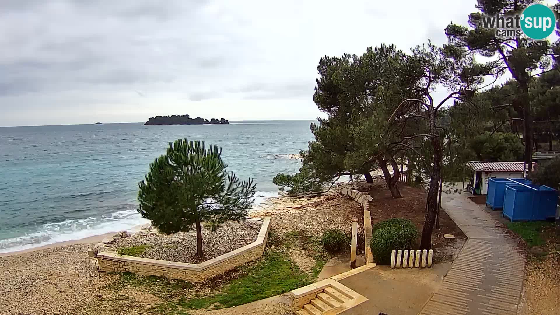 Webcam Borik Strand Rovinj – Istrien