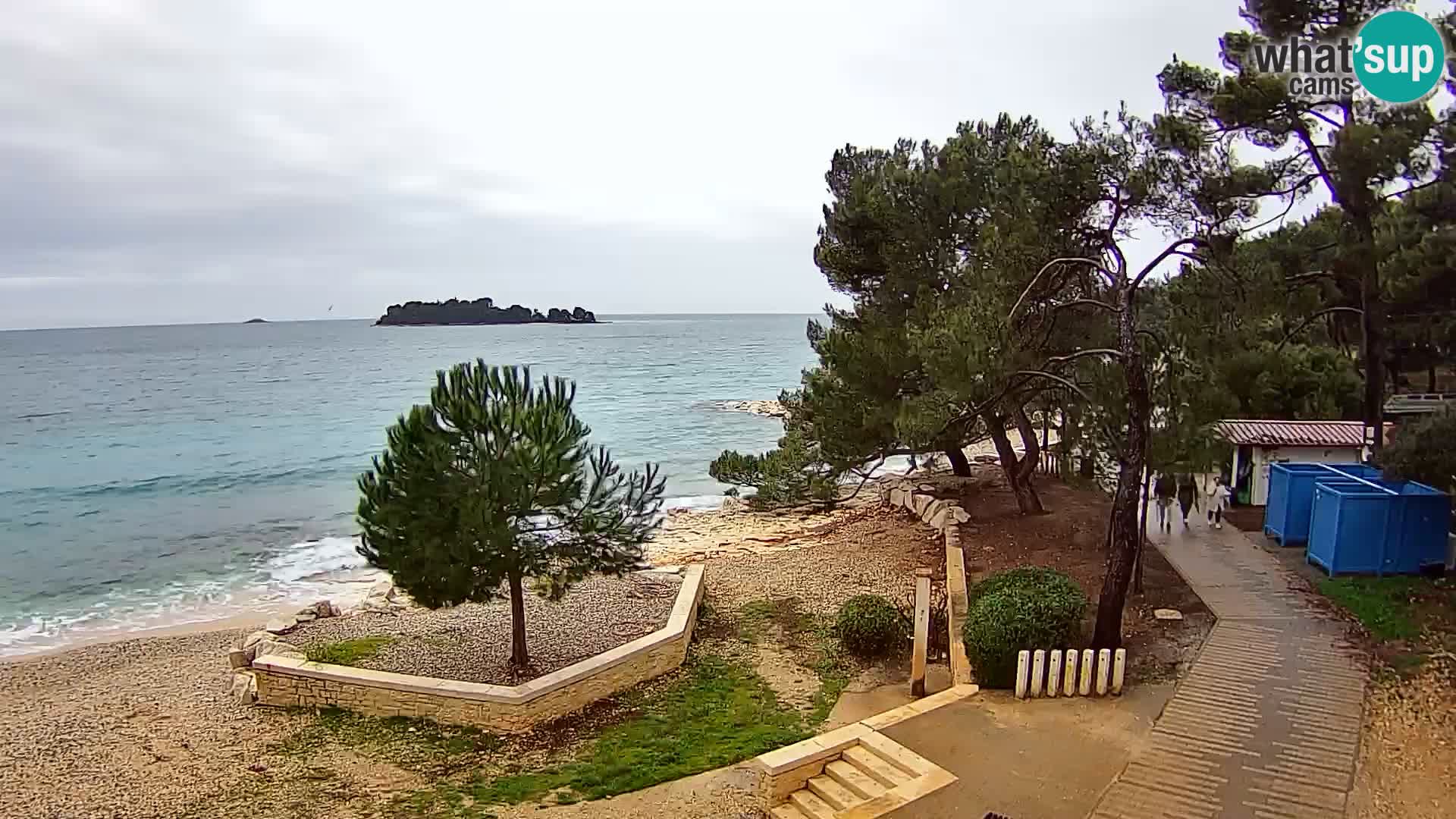 Livecam Borik plage Rovinj – Istrie