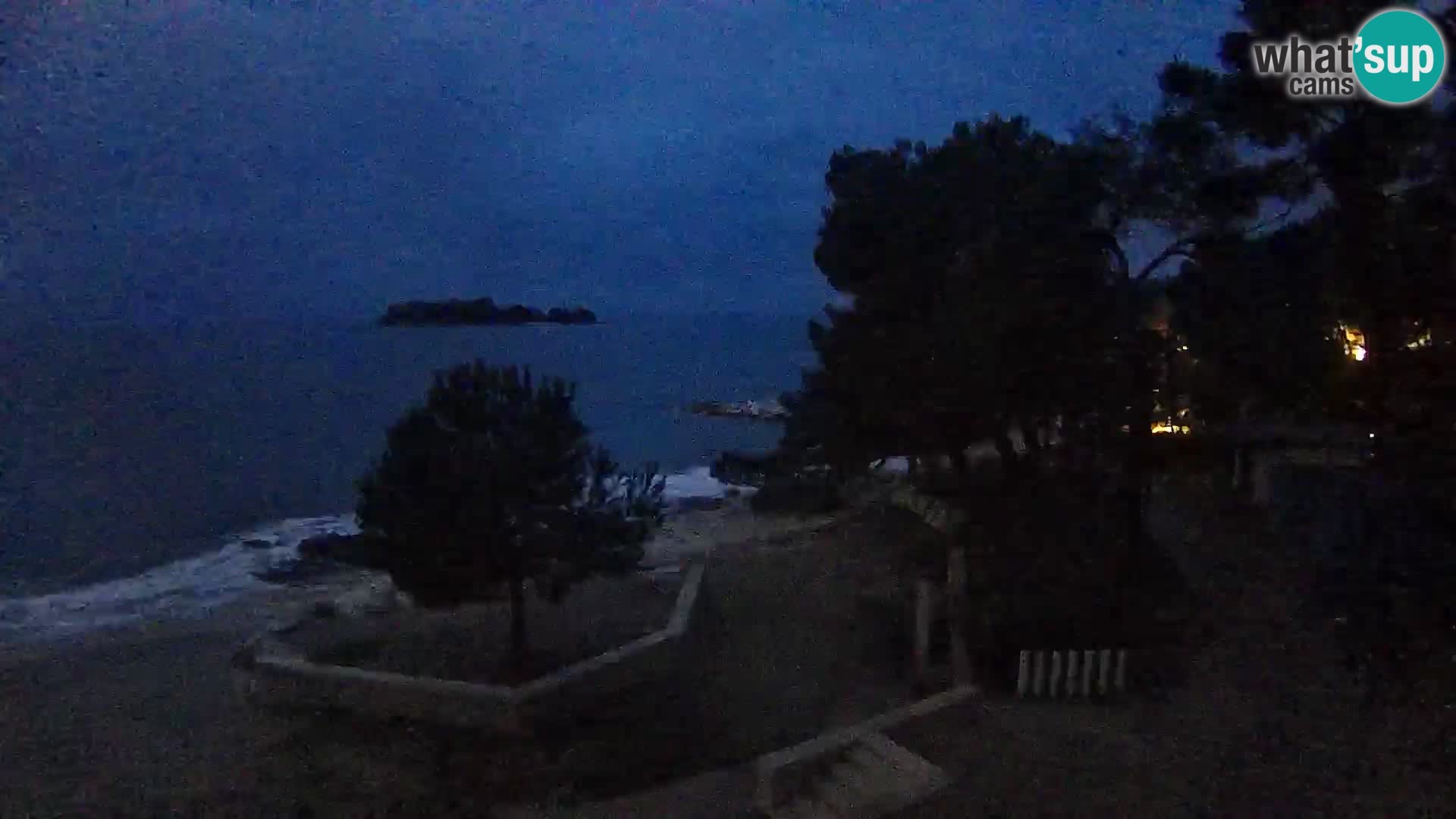 Webcam Spiaggia Borik a Rovigno – Istria