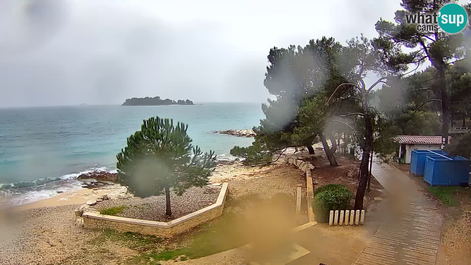 Camera en vivo Borik playa Rovinj – Istria