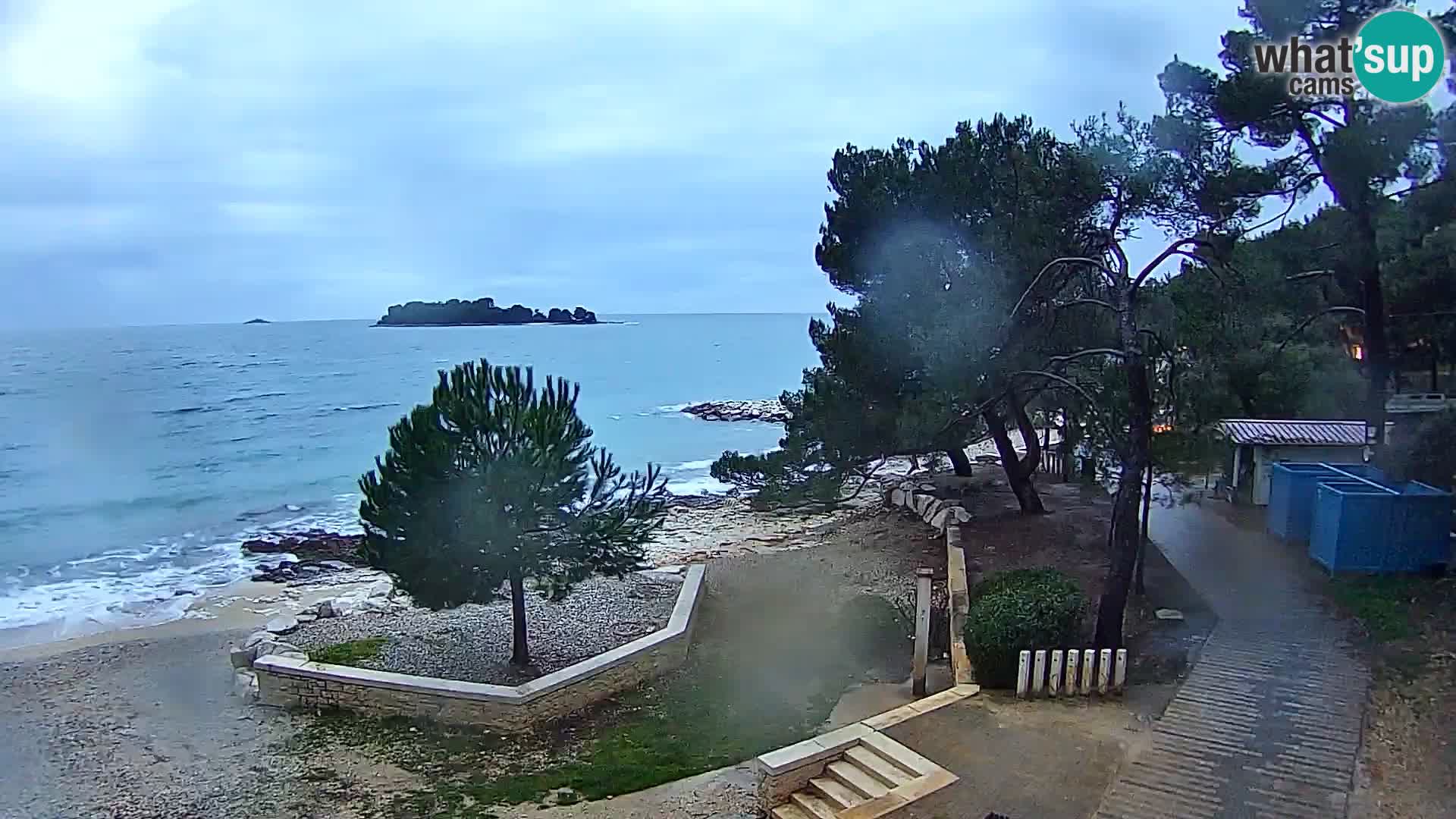 Web kamera Borik plaža Rovinj – Istra