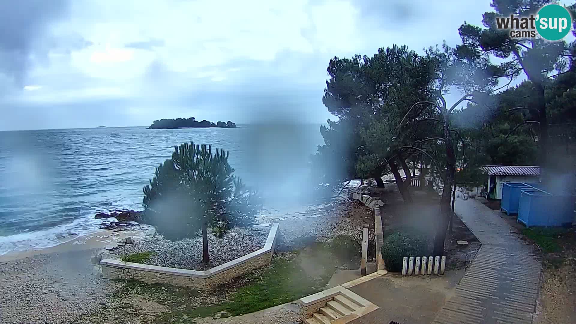 Web kamera Borik plaža Rovinj – Istra