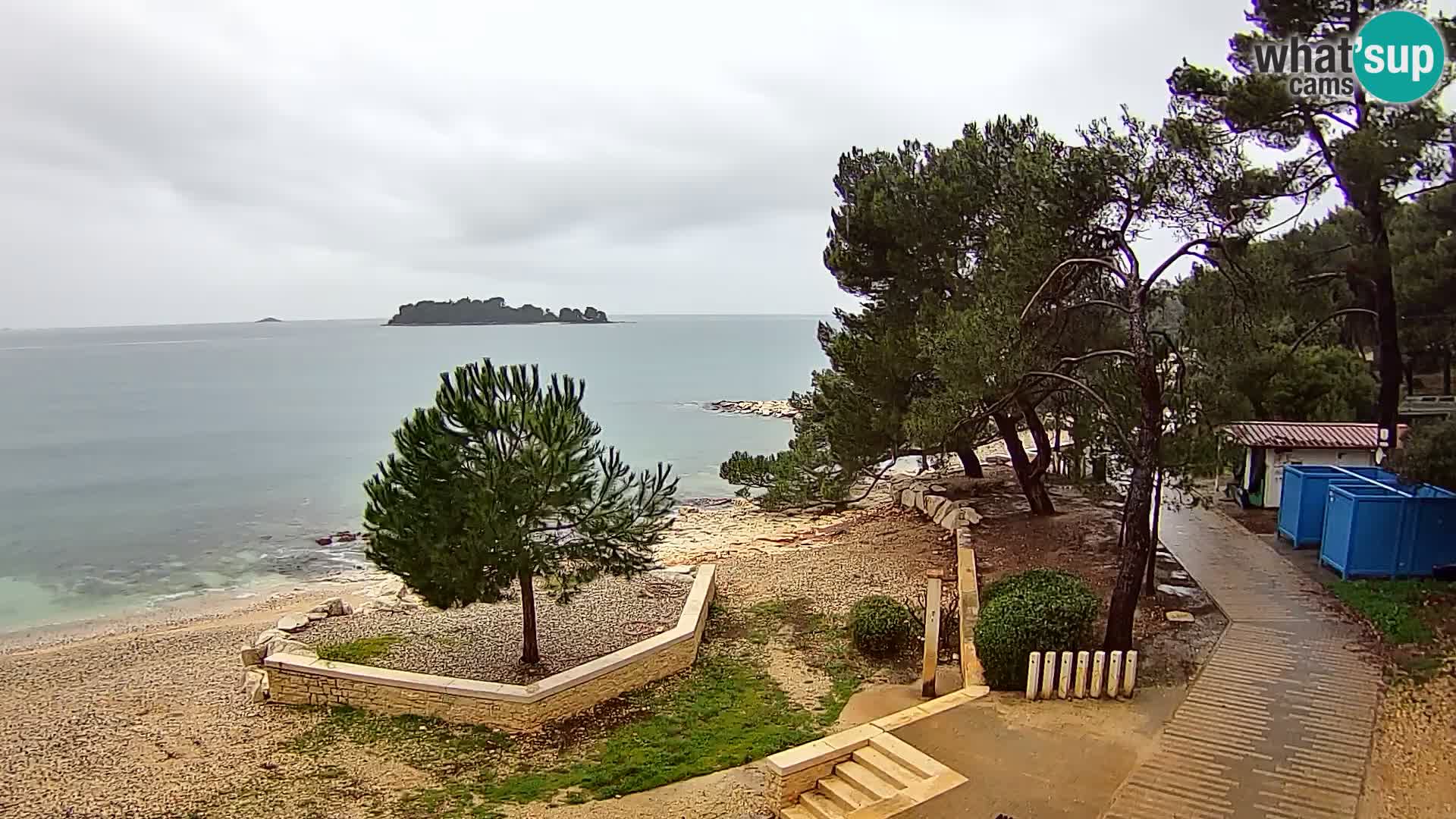 Livecam Borik plage Rovinj – Istrie