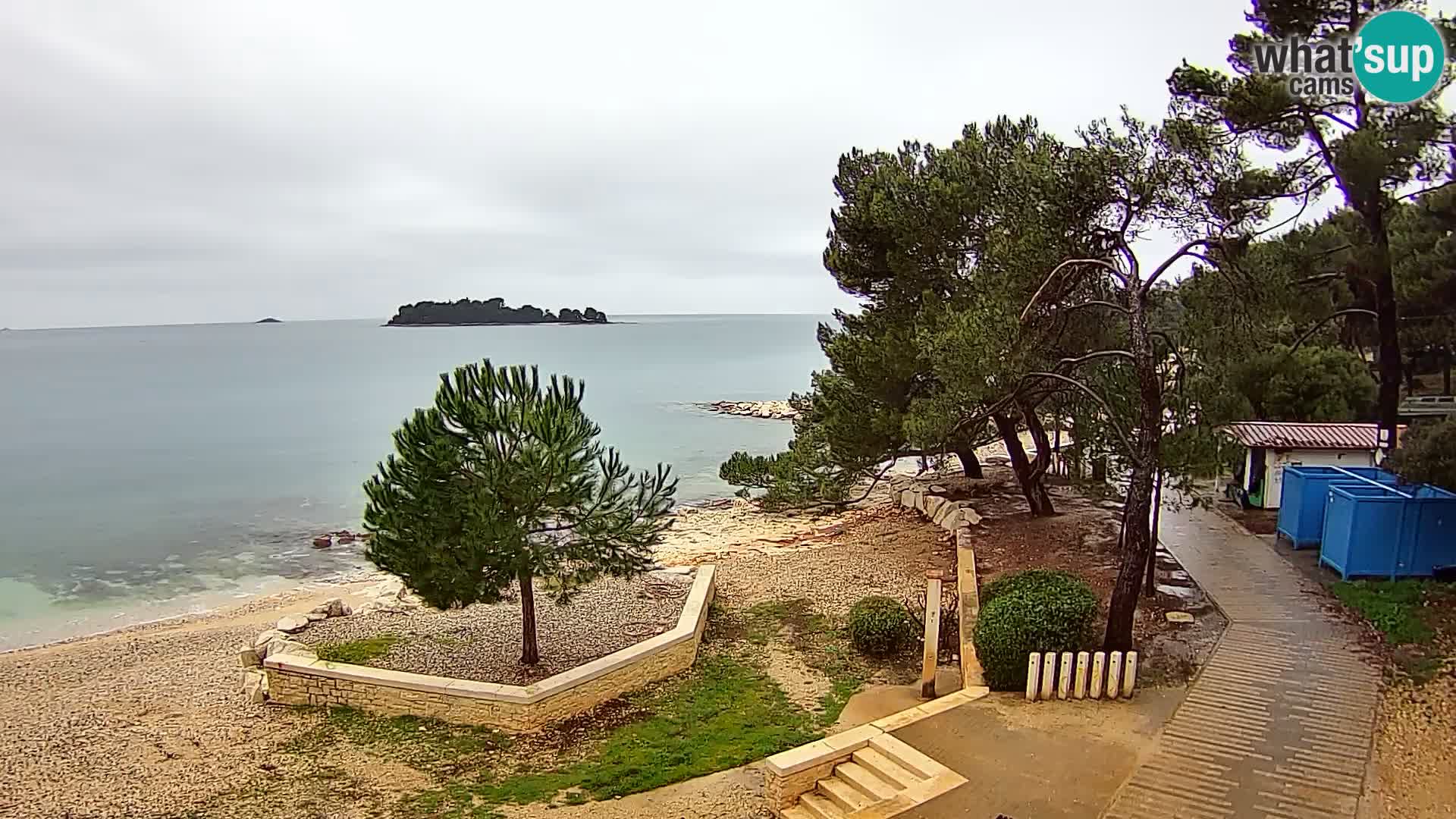 Web kamera Borik plaža Rovinj – Istra