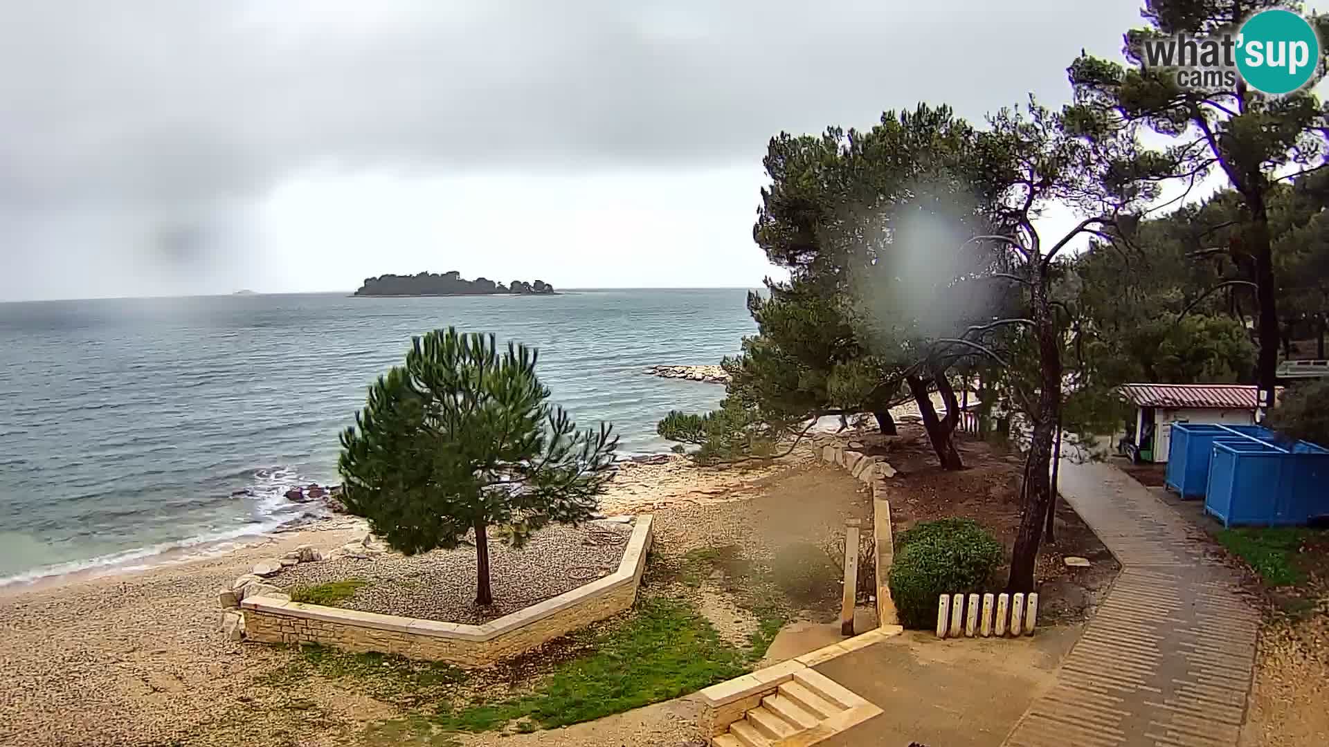 Camera en vivo Borik playa Rovinj – Istria