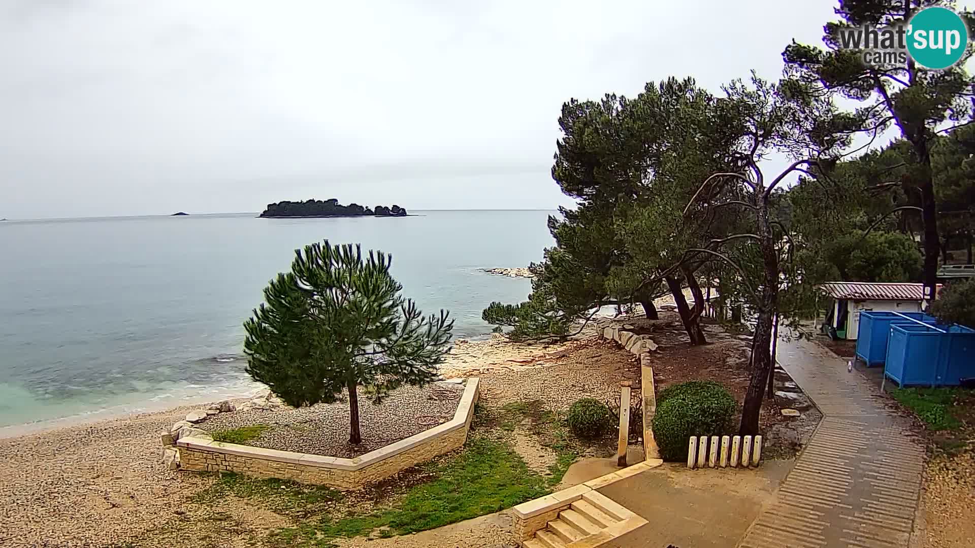 Camera en vivo Borik playa Rovinj – Istria