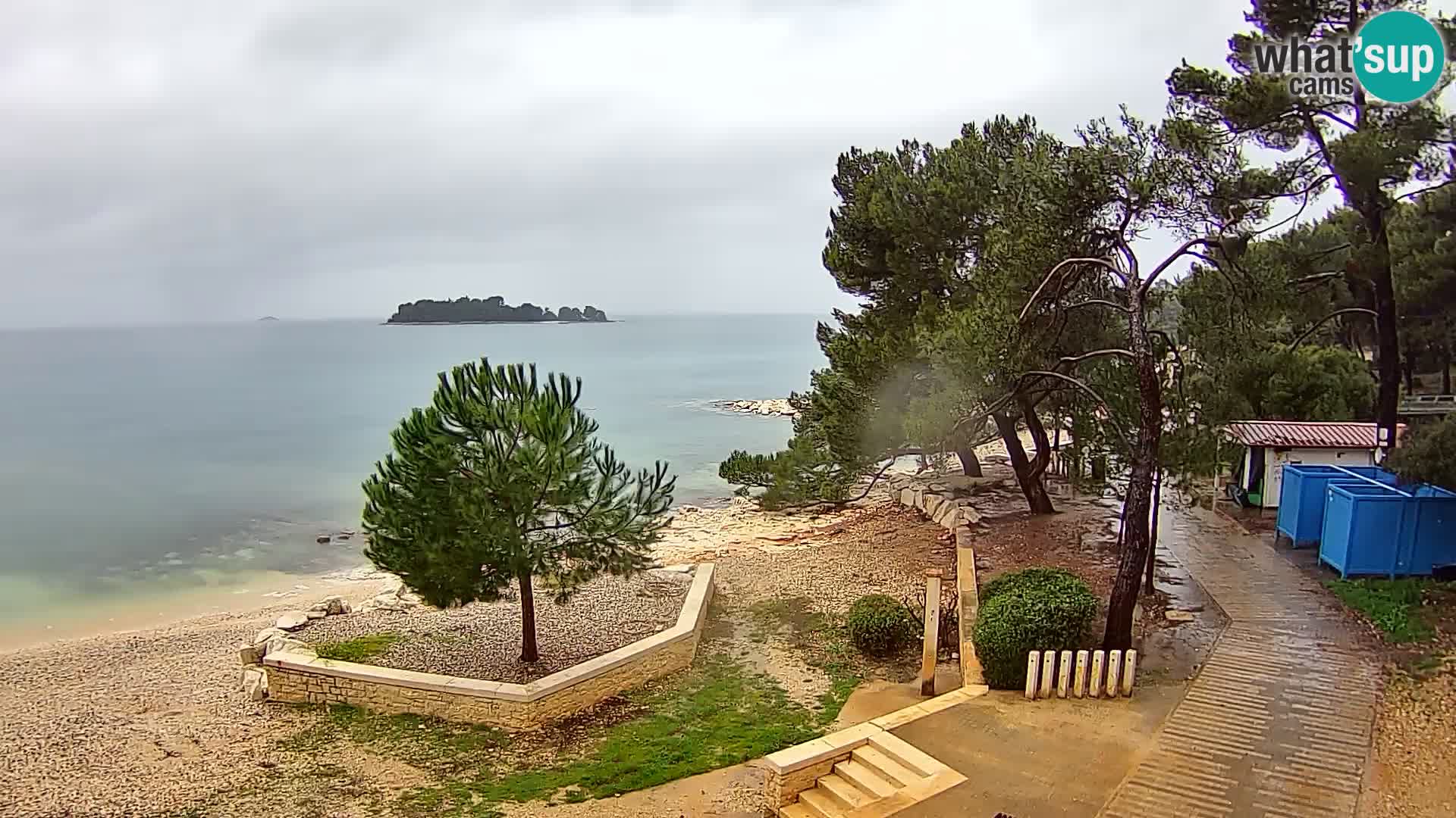 Camera en vivo Borik playa Rovinj – Istria