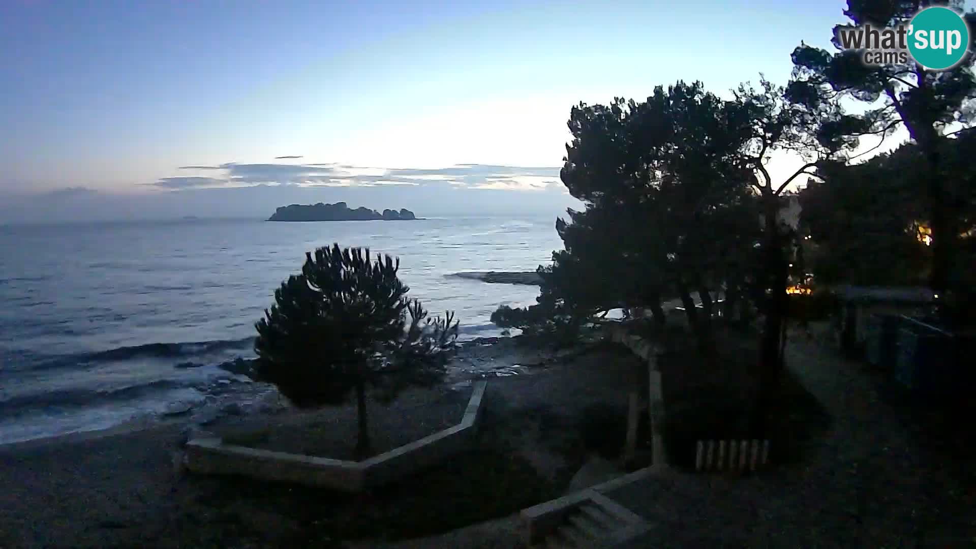 Spletna kamera plaža Borik Rovinj