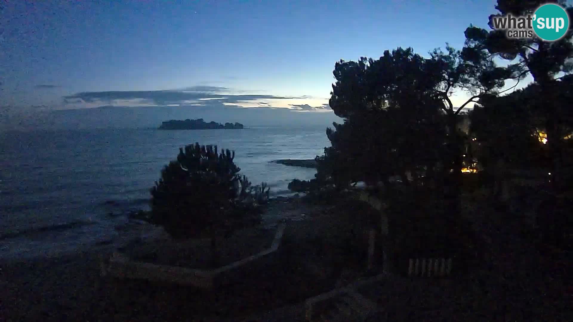 Camera en vivo Borik playa Rovinj – Istria