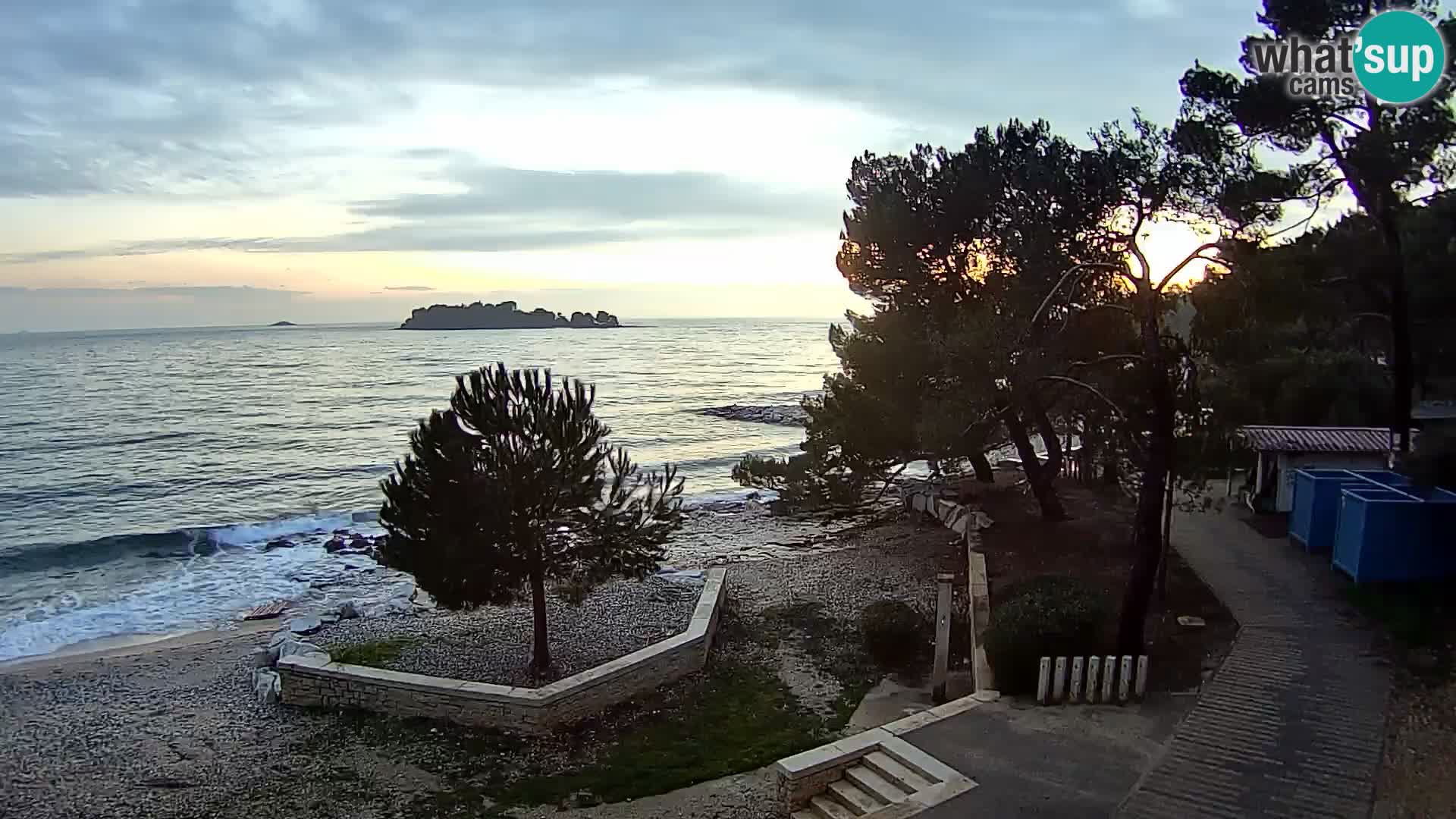 Livecam Borik plage Rovinj – Istrie