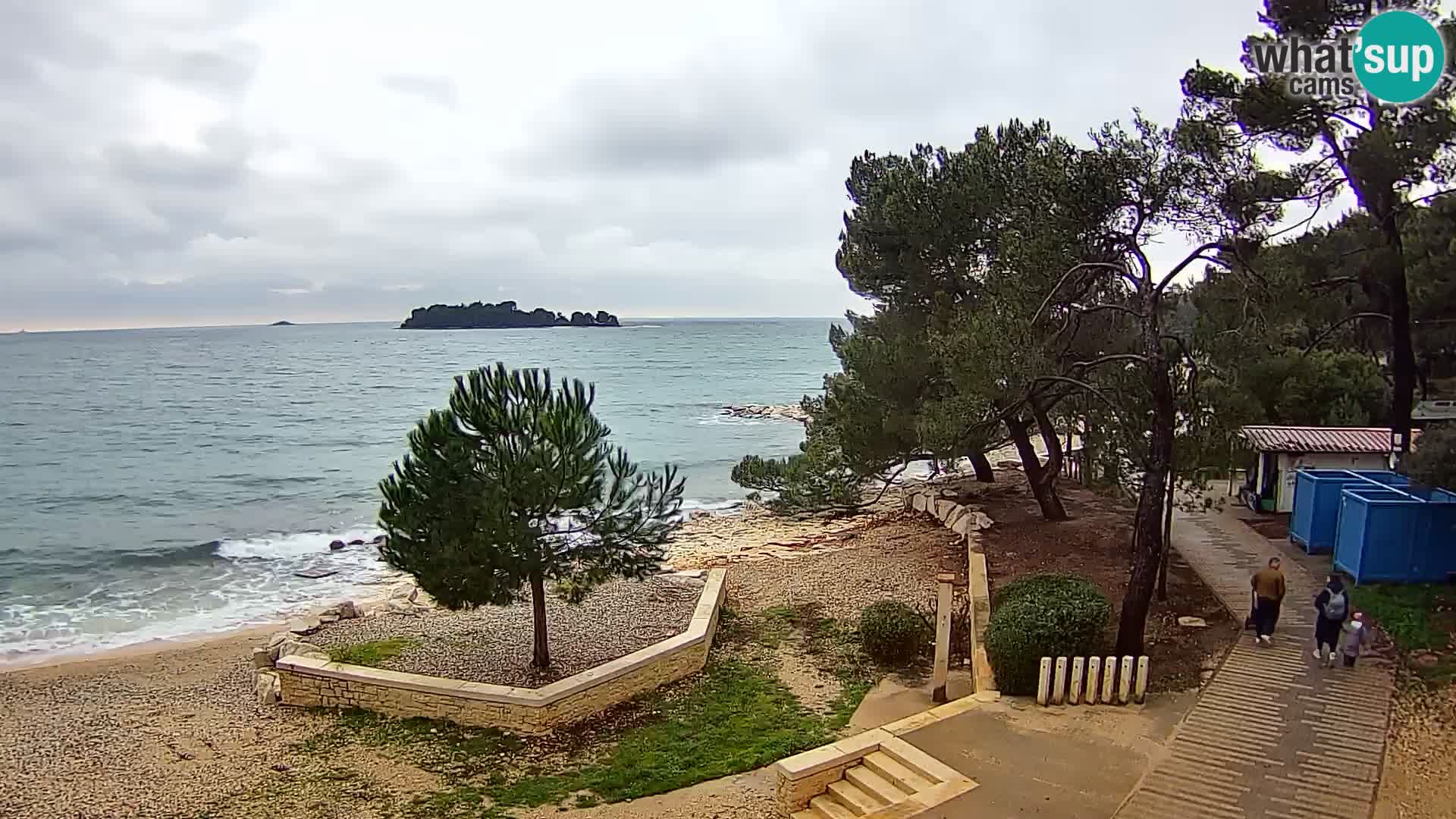 Livecam Borik plage Rovinj – Istrie