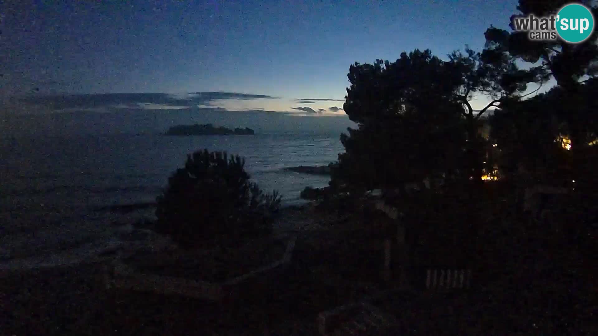 Webcam Spiaggia Borik a Rovigno – Istria