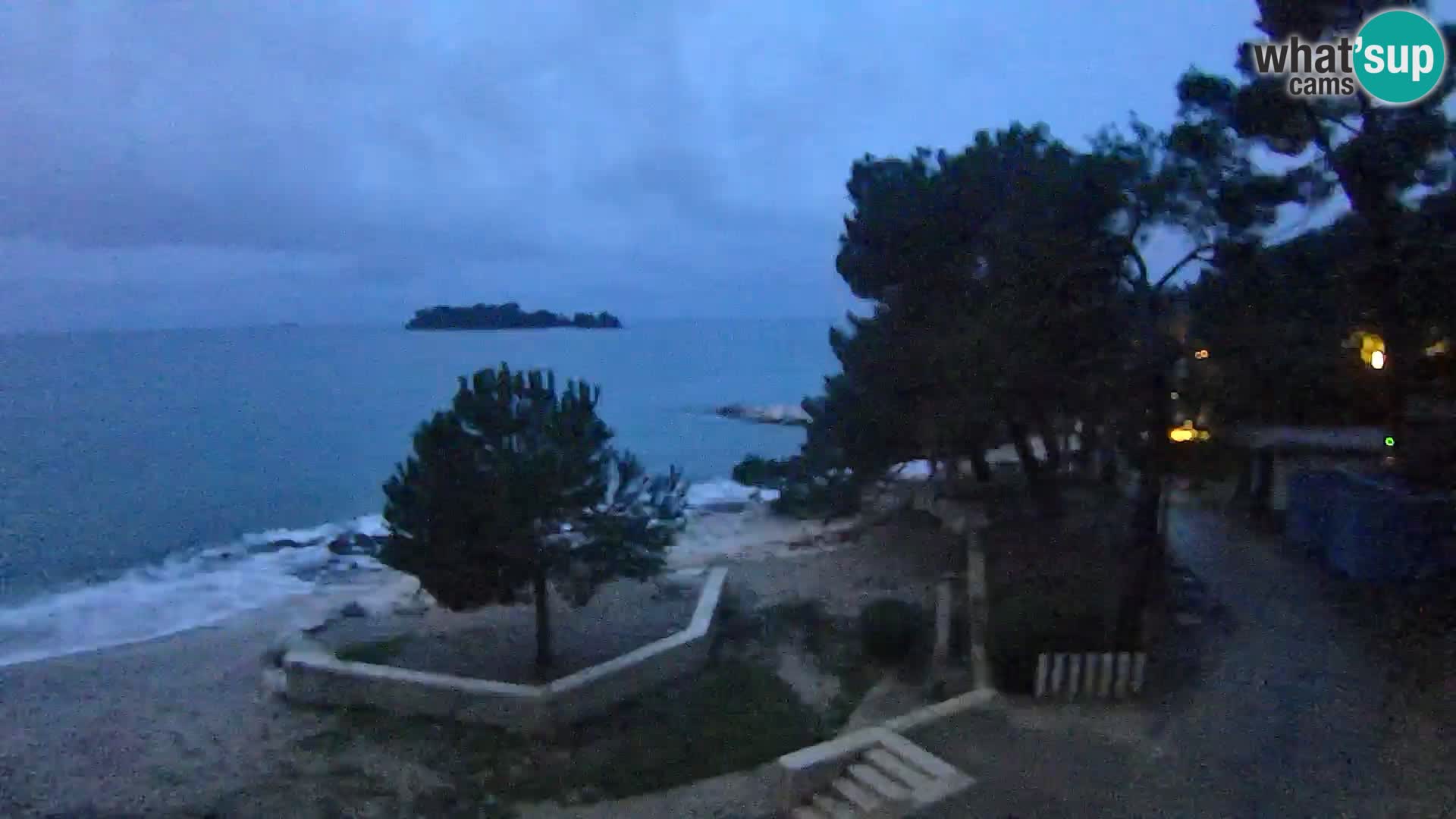 Livecam Borik plage Rovinj – Istrie