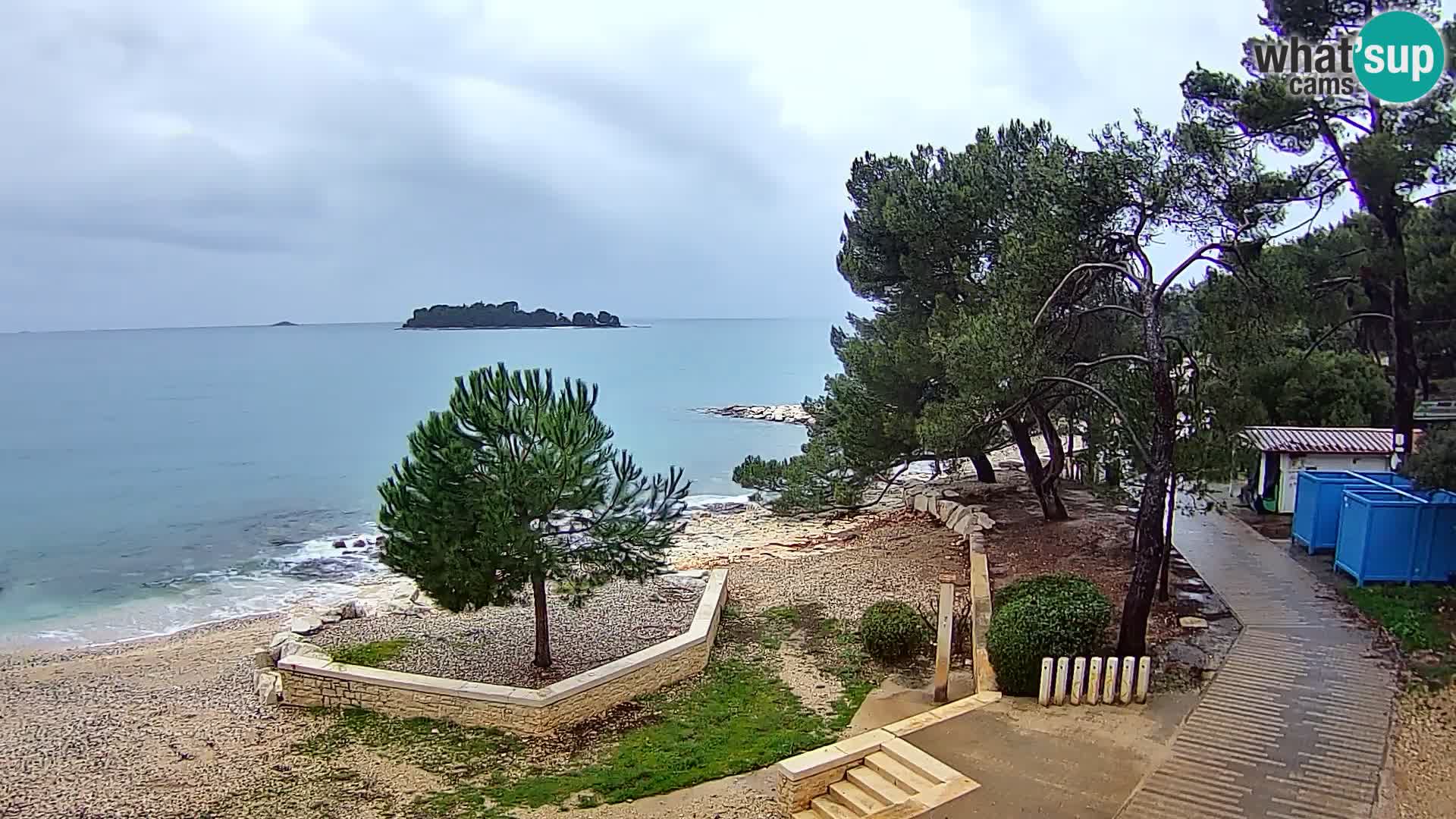 Livecam Borik plage Rovinj – Istrie