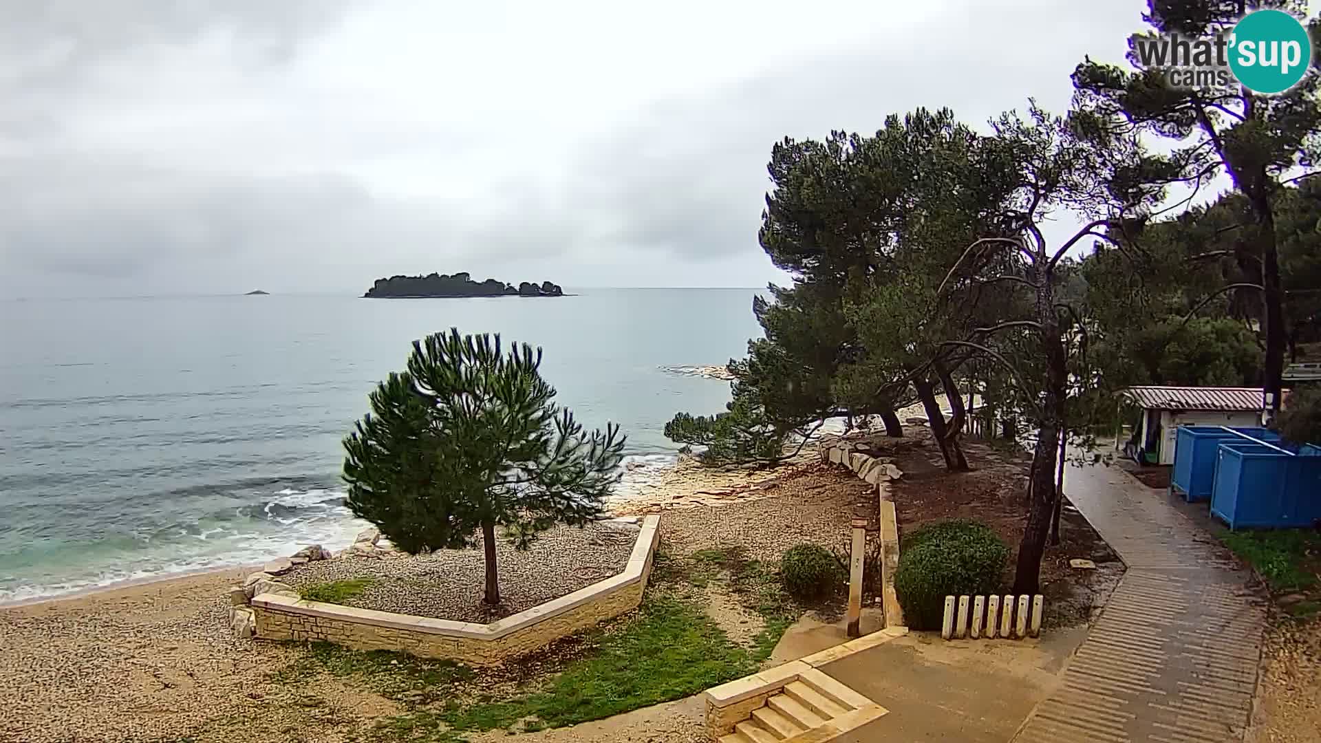 Livecam Borik plage Rovinj – Istrie