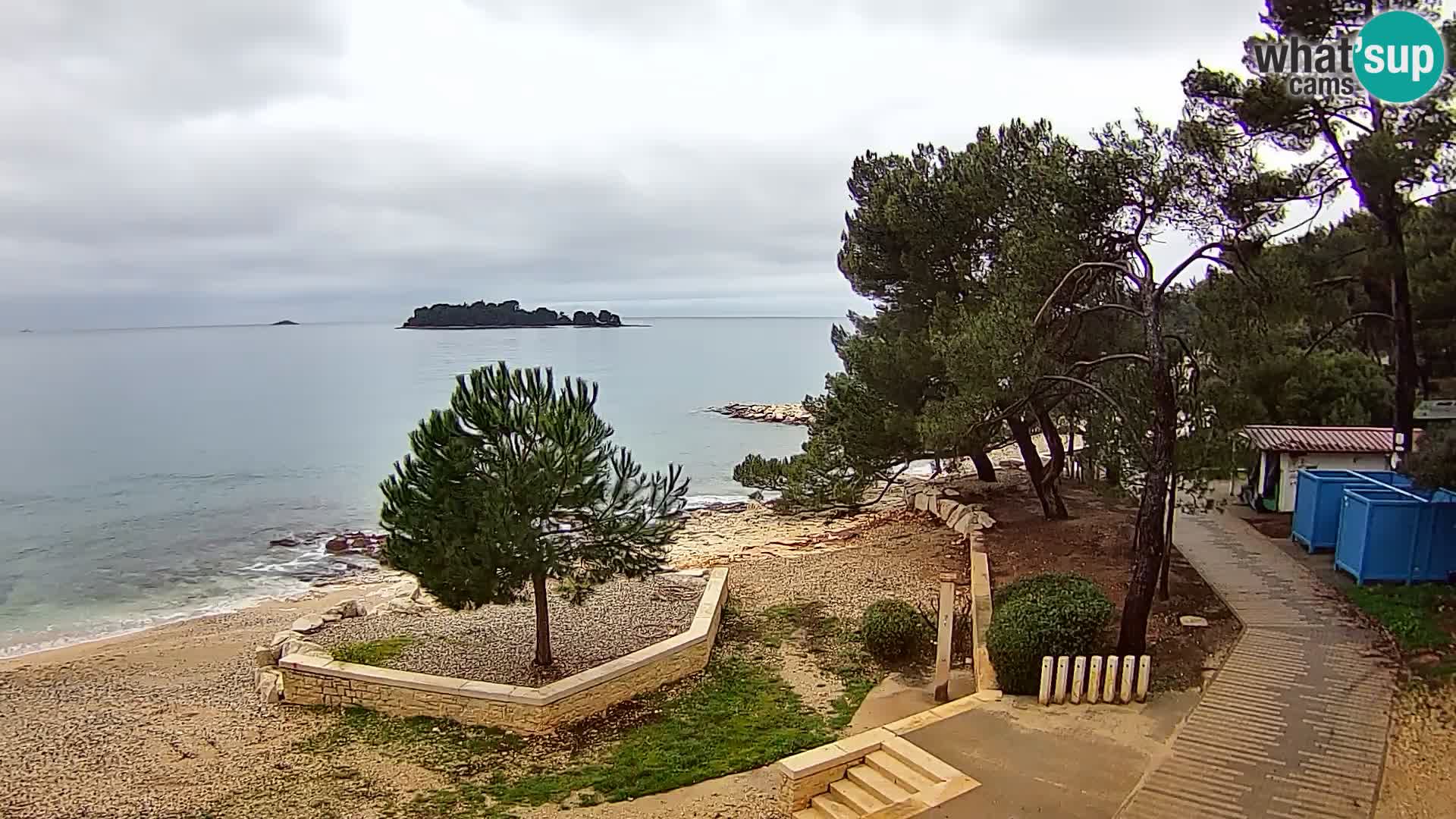 Web kamera Borik plaža Rovinj – Istra