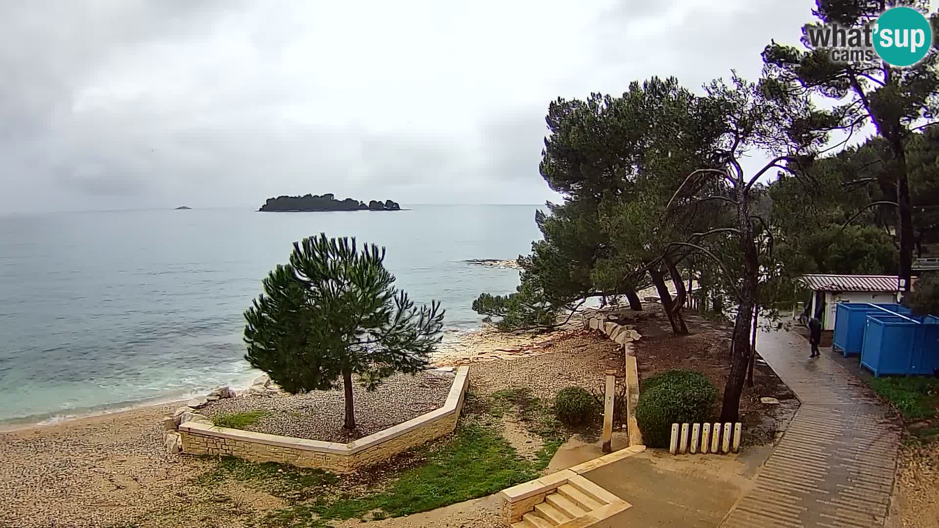 Livecam Borik plage Rovinj – Istrie