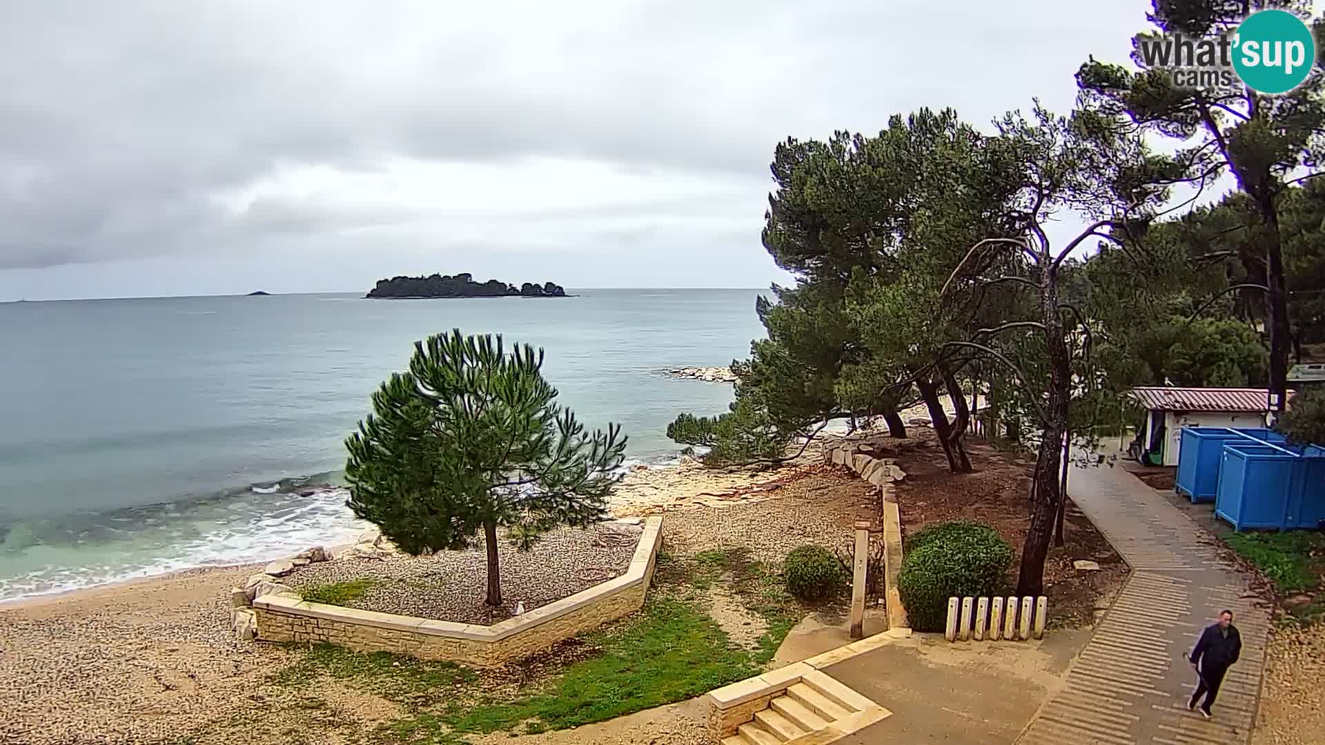 Camera en vivo Borik playa Rovinj – Istria