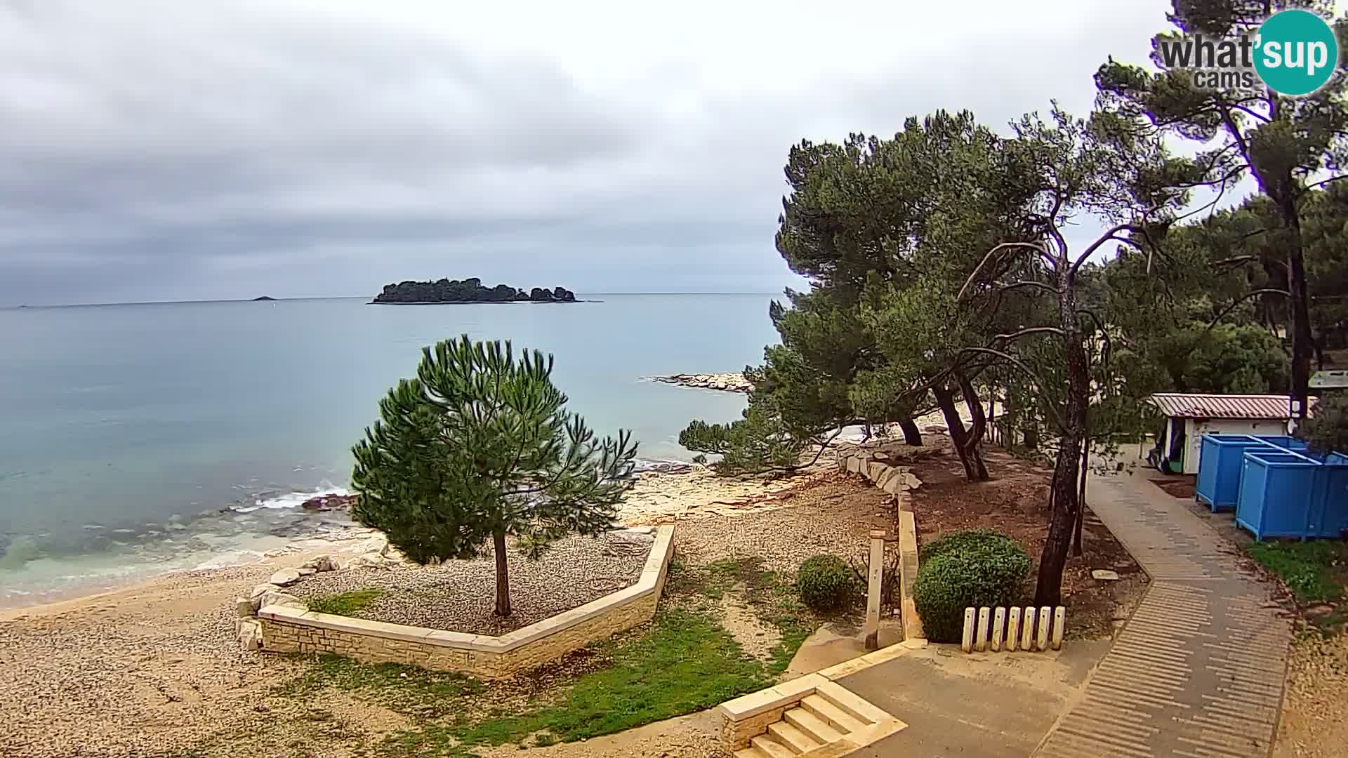 Livecam Borik plage Rovinj – Istrie