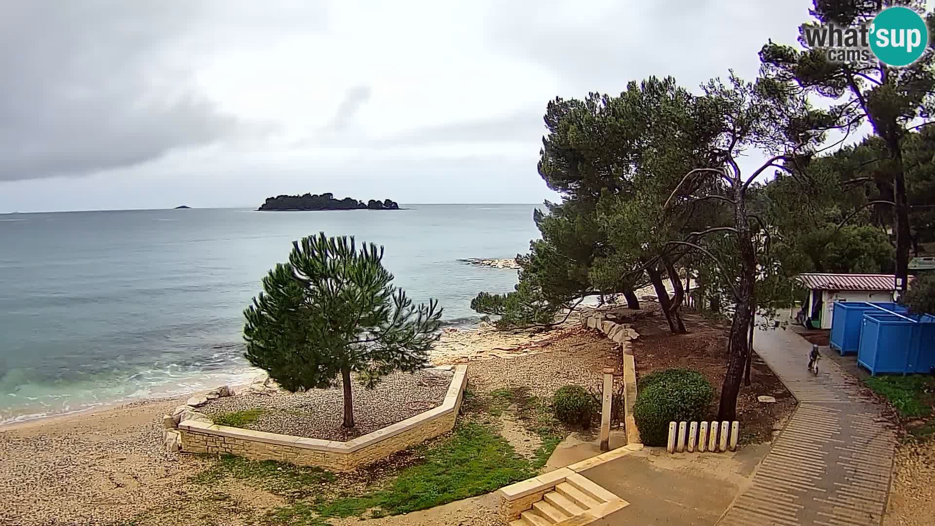 Camera en vivo Borik playa Rovinj – Istria