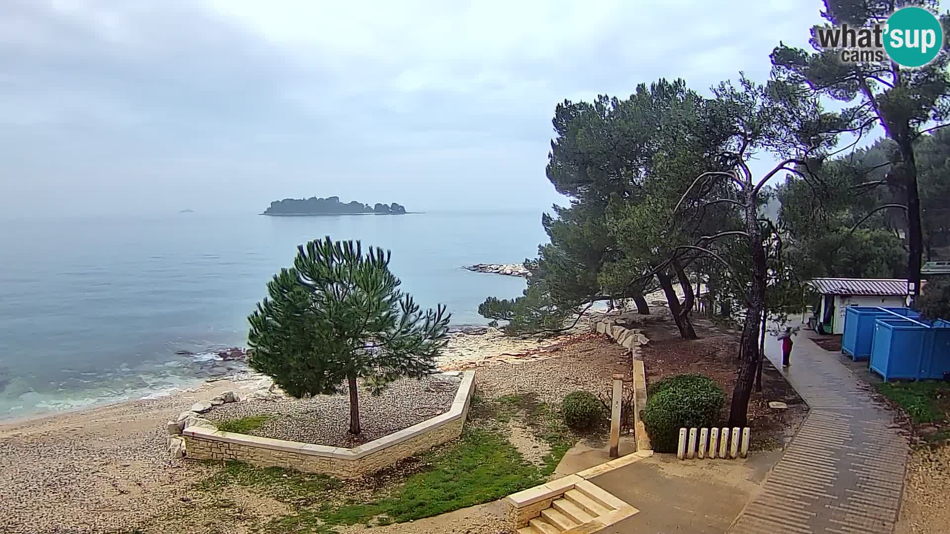Livecam Borik plage Rovinj – Istrie