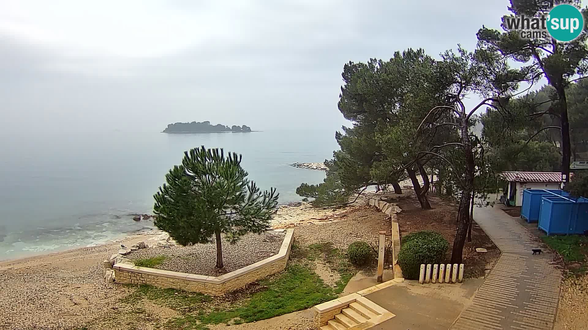 Camera en vivo Borik playa Rovinj – Istria