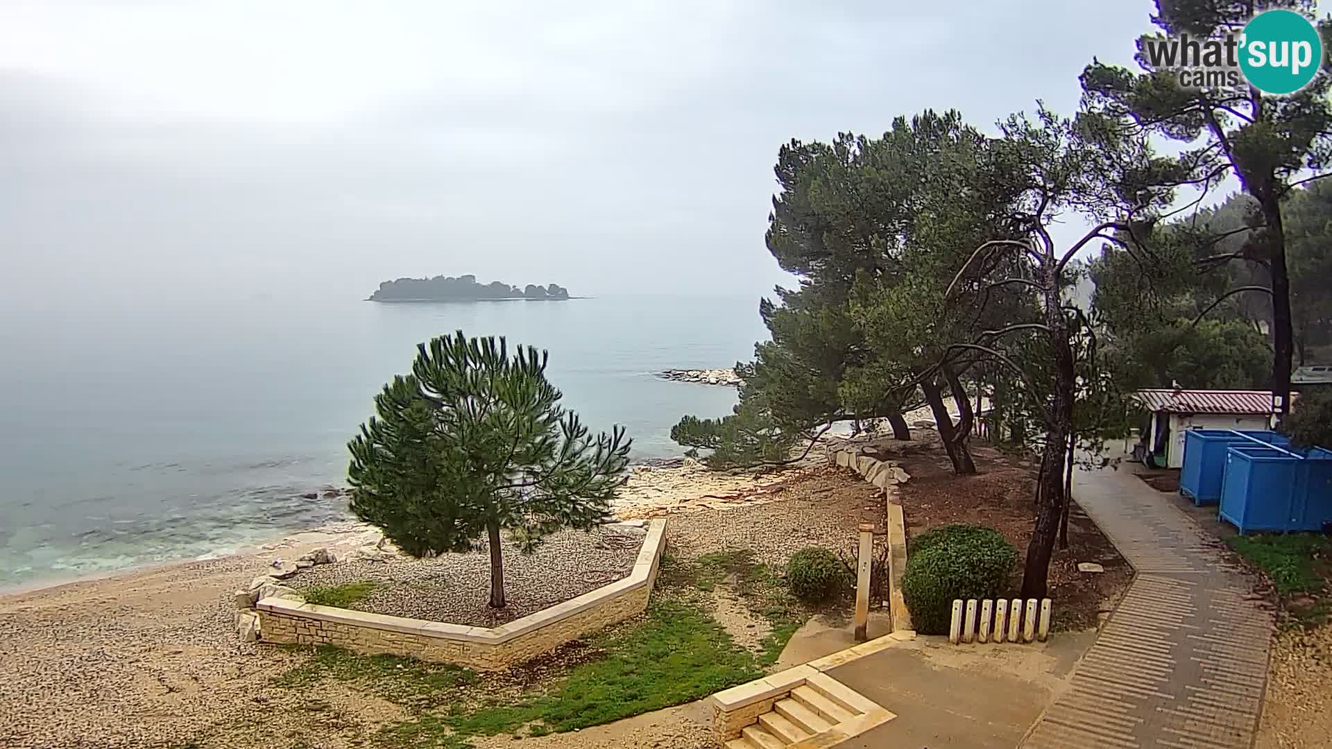 Livecam Borik plage Rovinj – Istrie