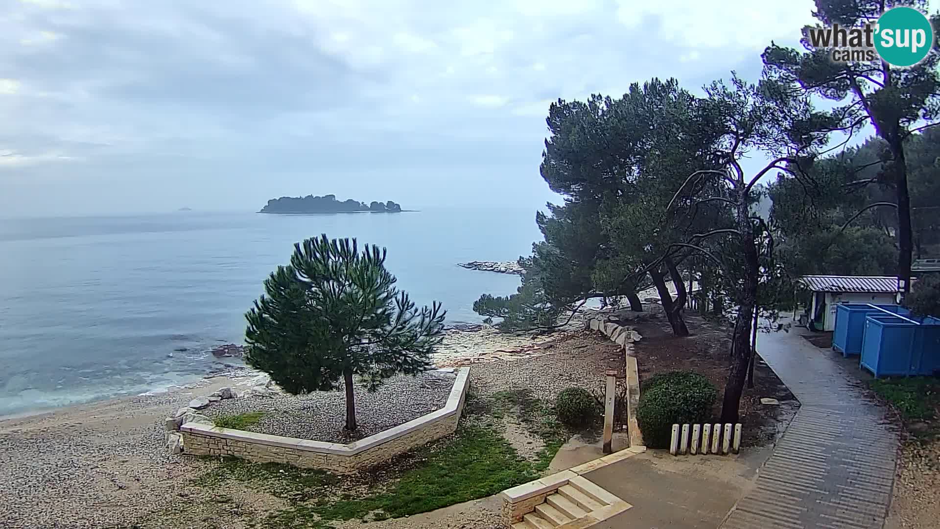 Camera en vivo Borik playa Rovinj – Istria