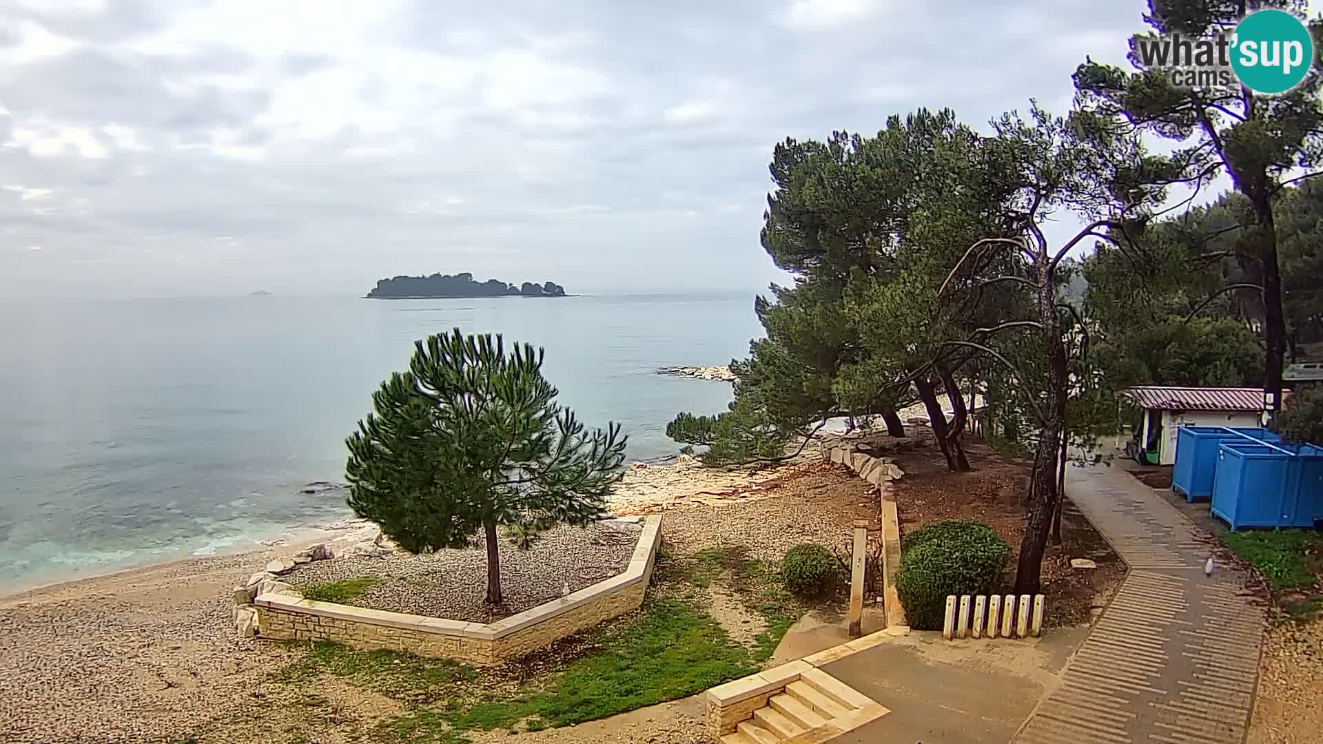Livecam Borik plage Rovinj – Istrie
