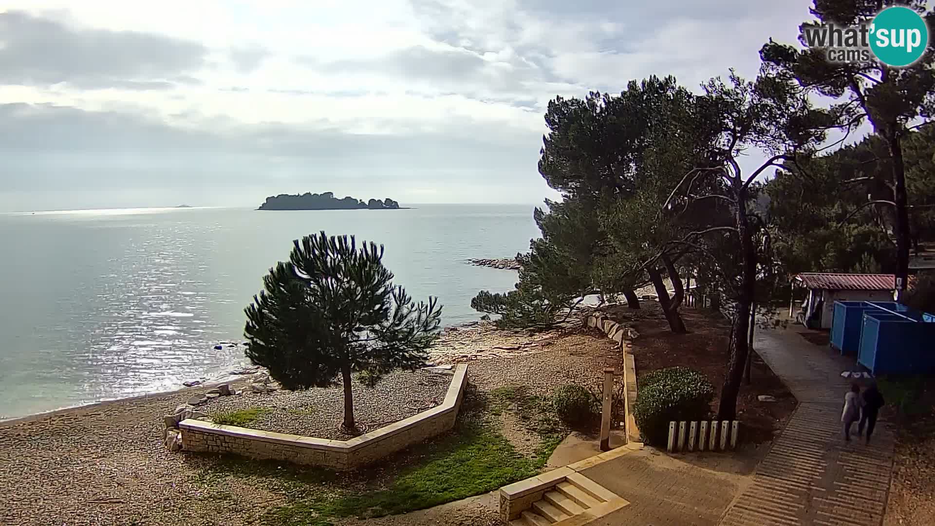Camera en vivo Borik playa Rovinj – Istria