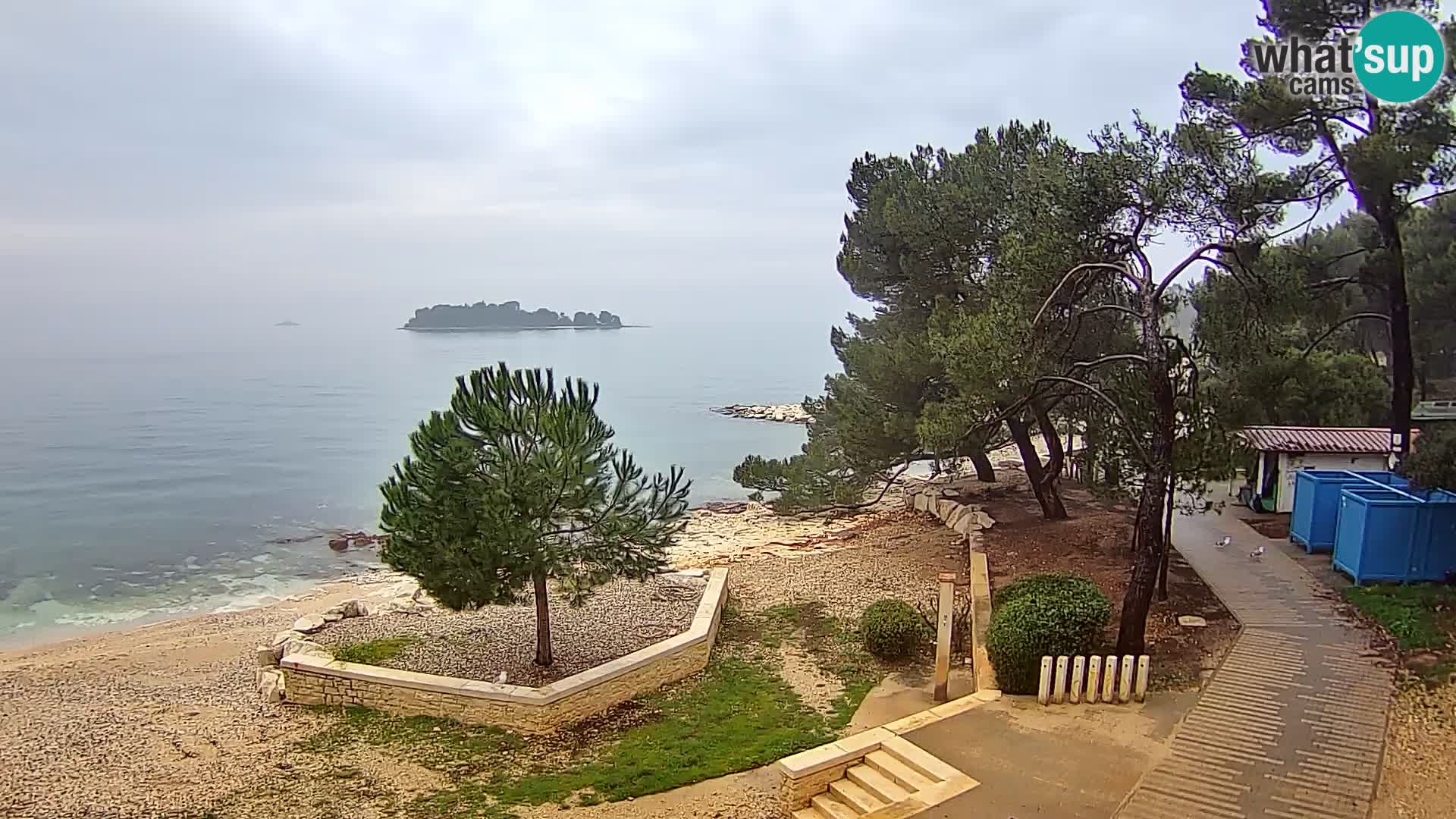 Camera en vivo Borik playa Rovinj – Istria