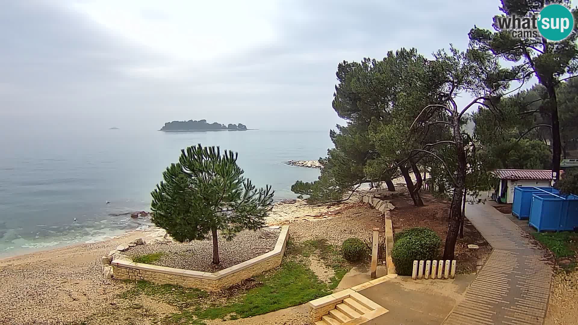 Livecam Borik plage Rovinj – Istrie