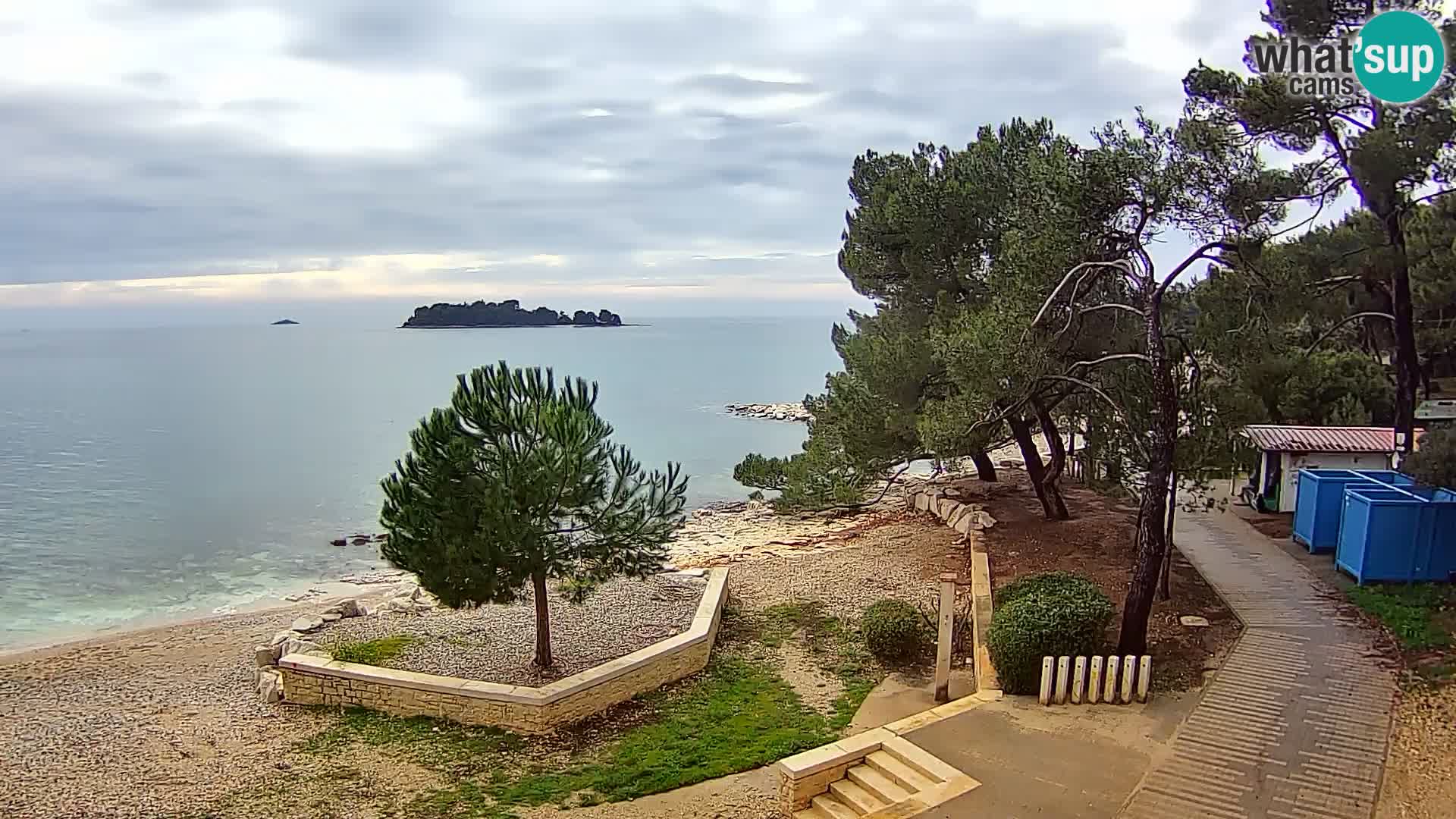 Camera en vivo Borik playa Rovinj – Istria