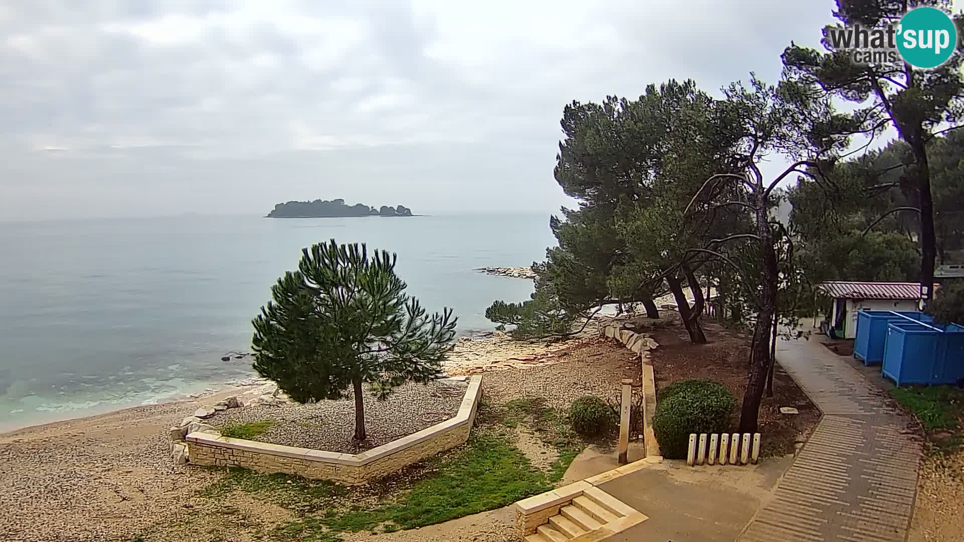 Camera en vivo Borik playa Rovinj – Istria