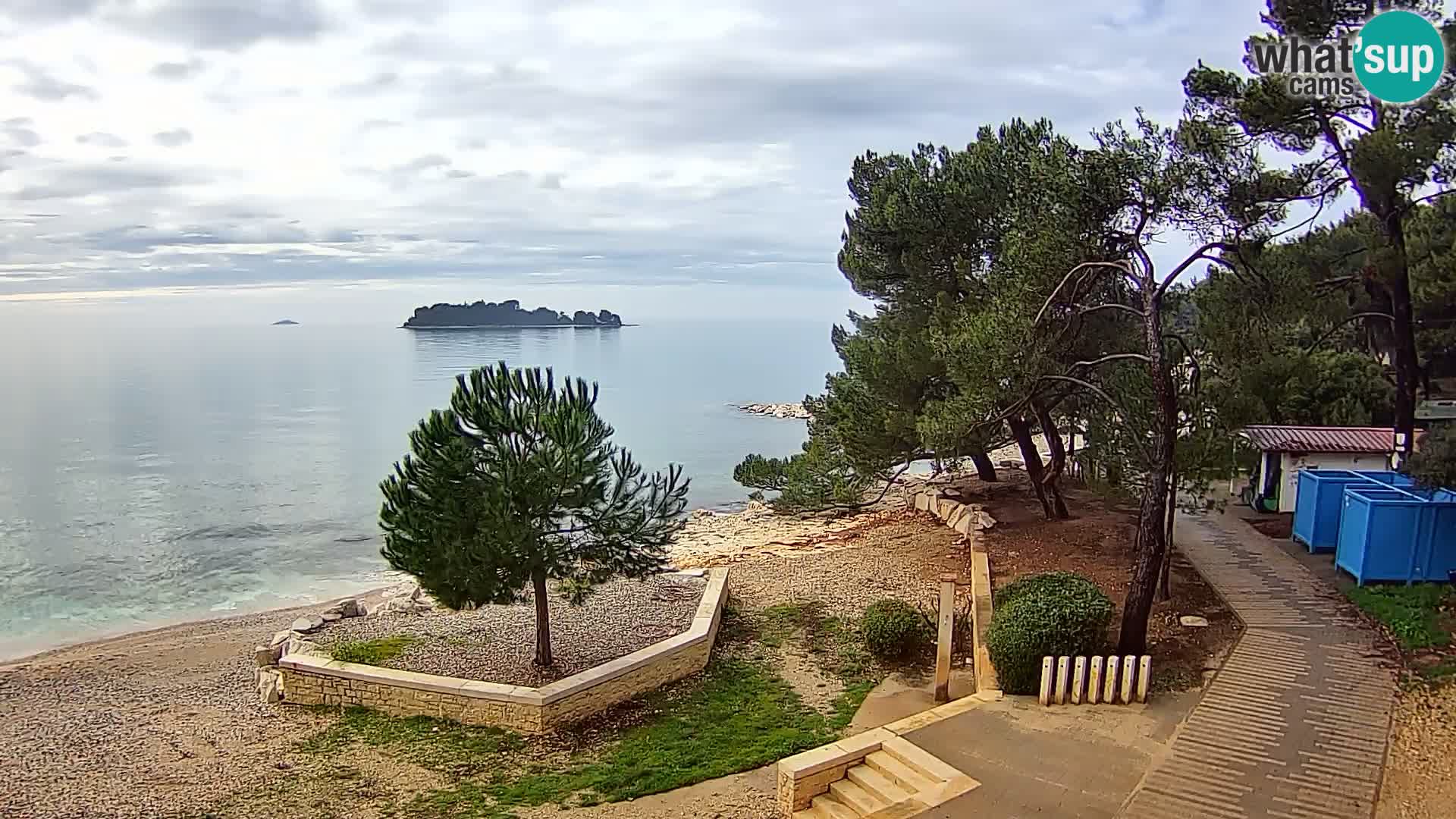 Camera en vivo Borik playa Rovinj – Istria