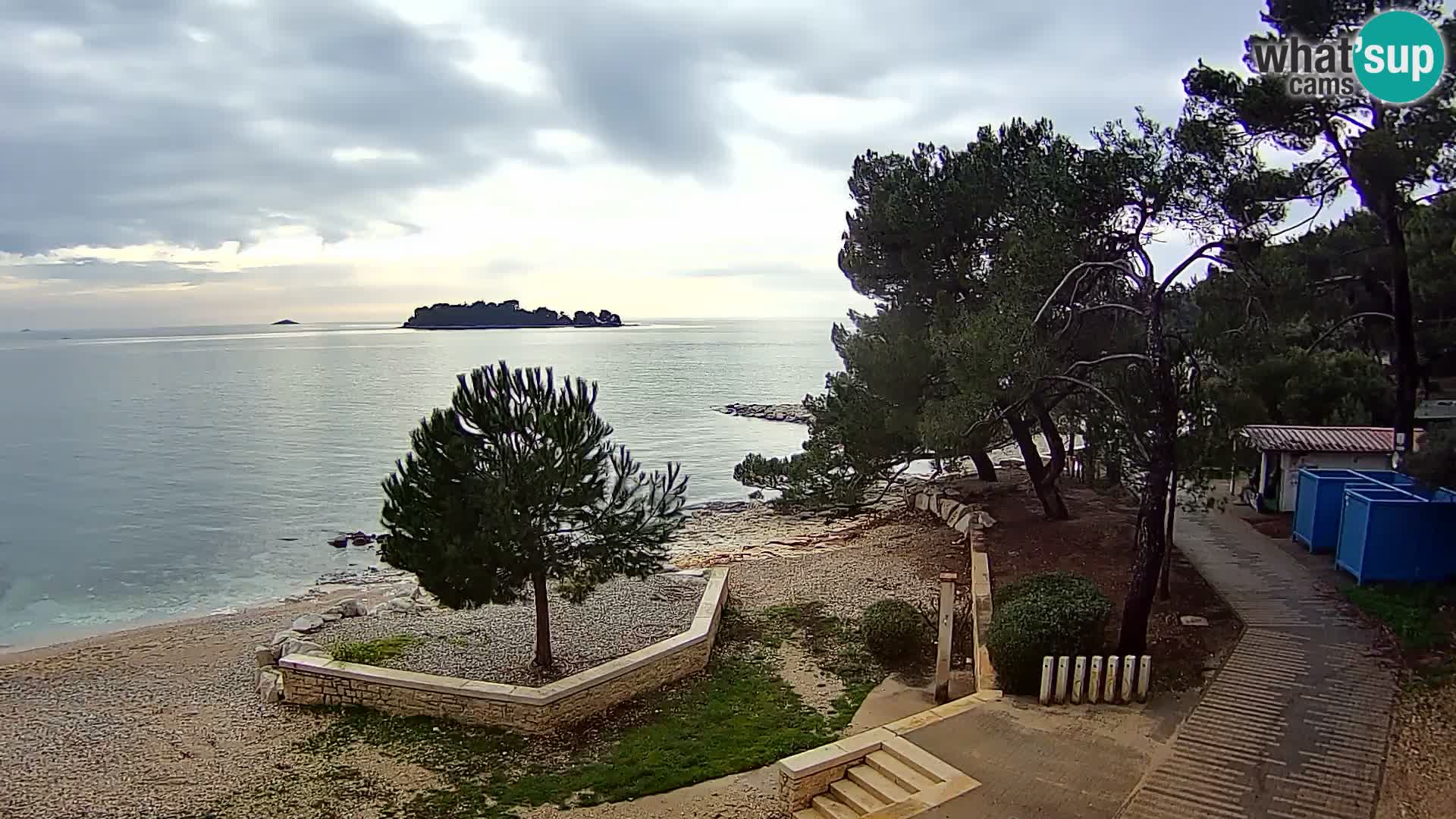 Livecam Borik plage Rovinj – Istrie