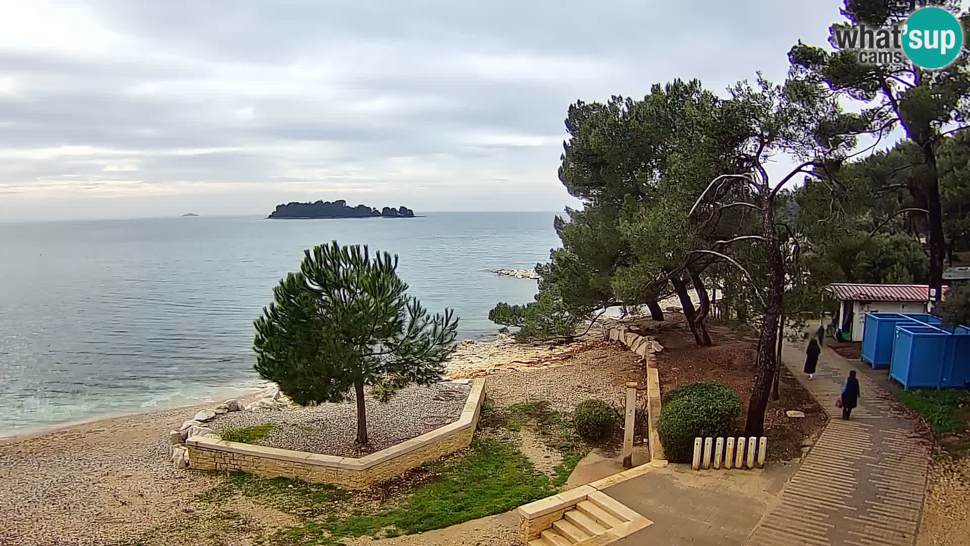 Camera en vivo Borik playa Rovinj – Istria