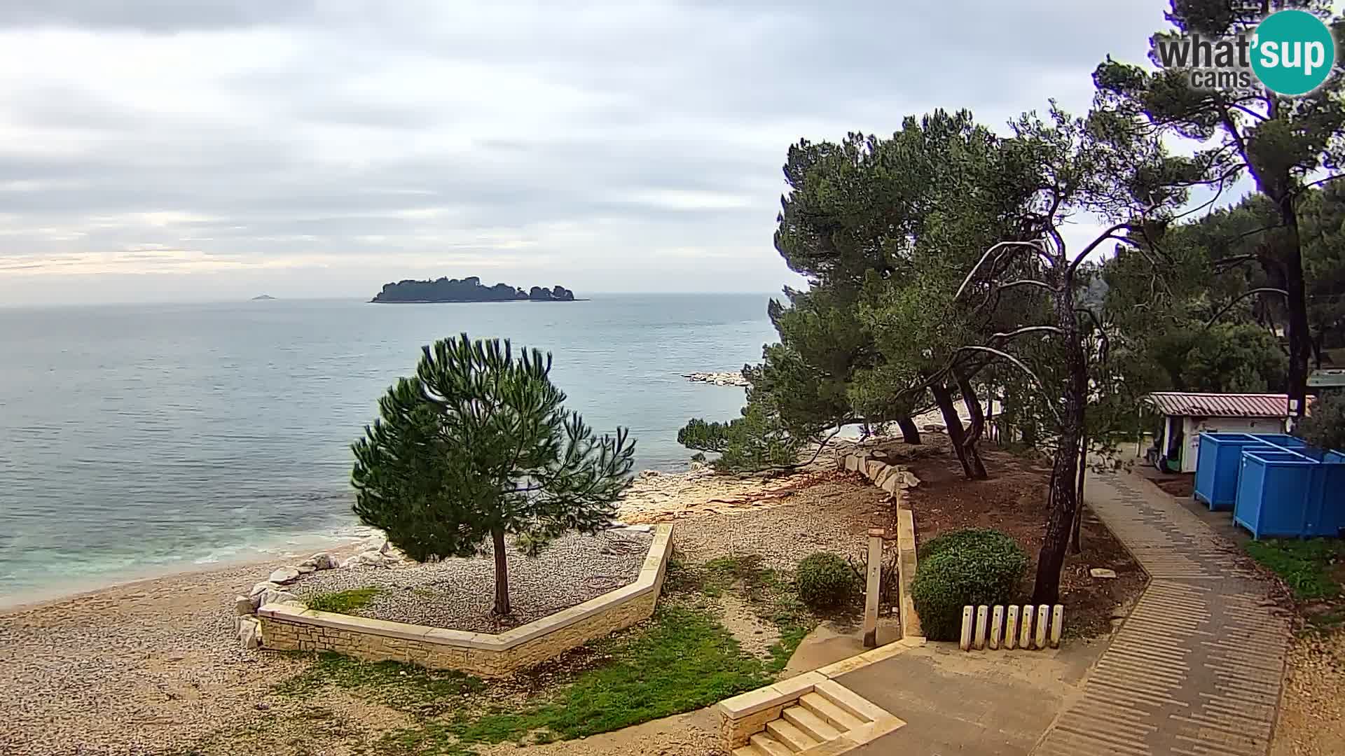 Web kamera Borik plaža Rovinj – Istra