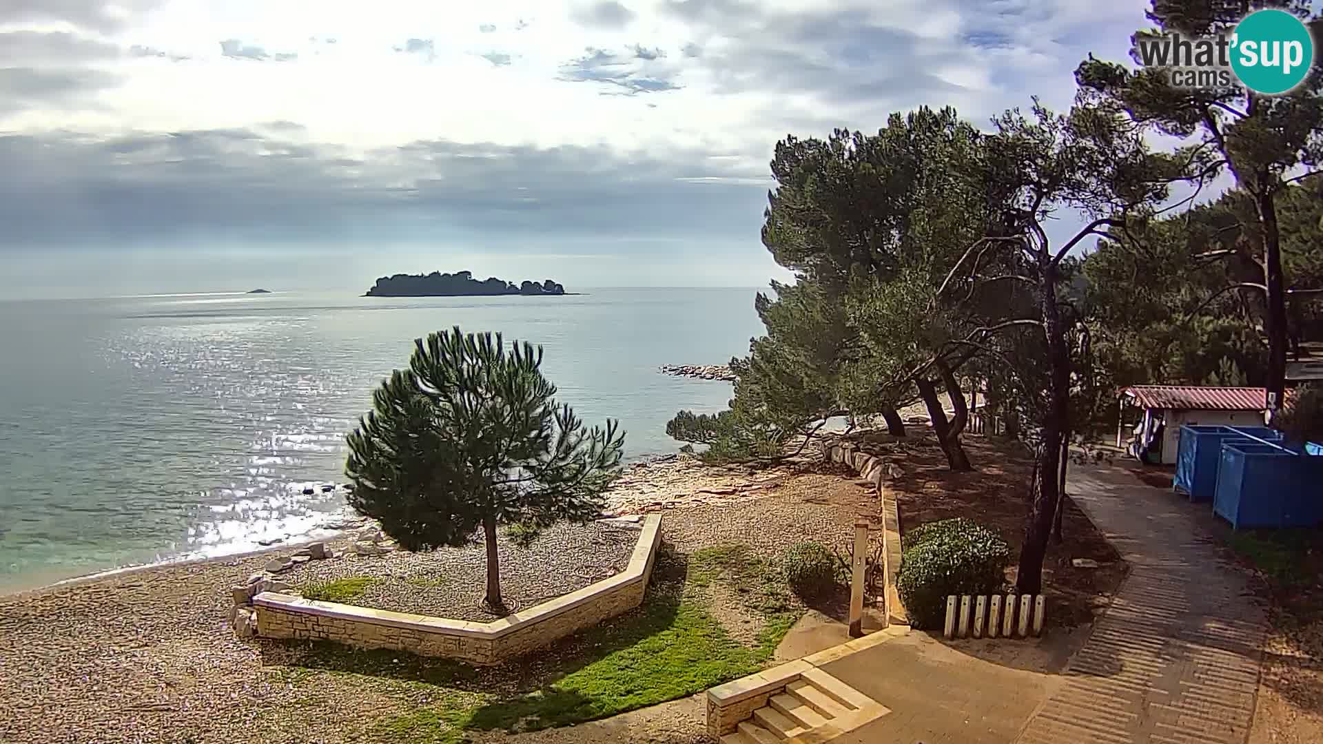 Camera en vivo Borik playa Rovinj – Istria
