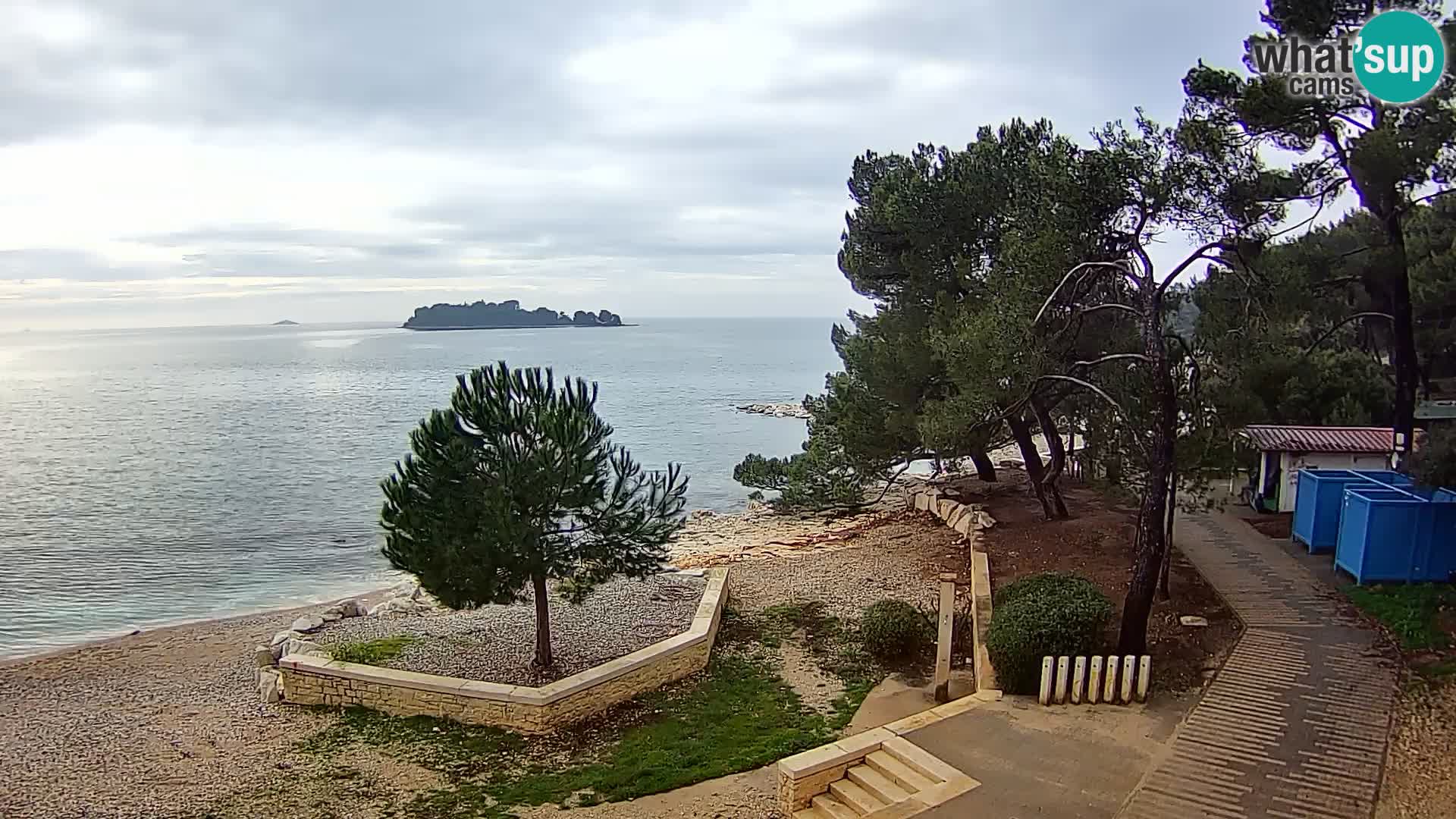 Camera en vivo Borik playa Rovinj – Istria