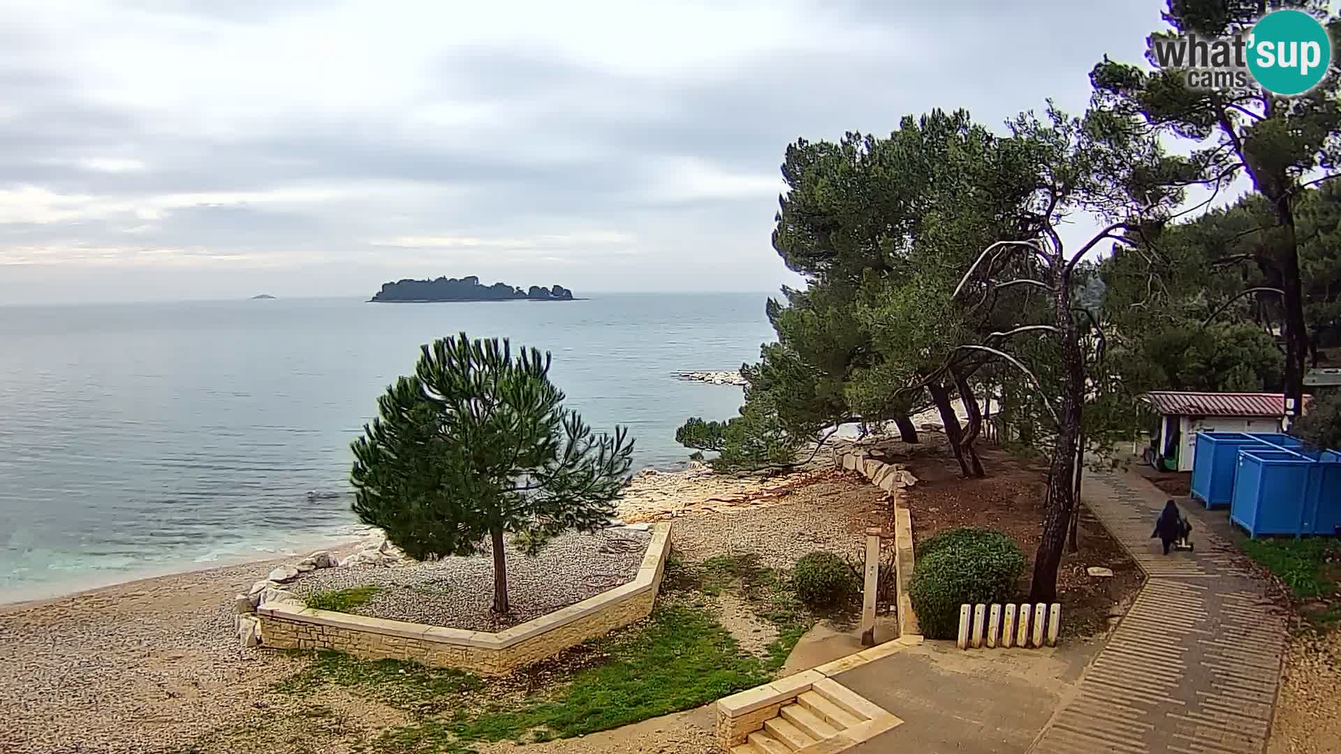 Livecam Borik plage Rovinj – Istrie